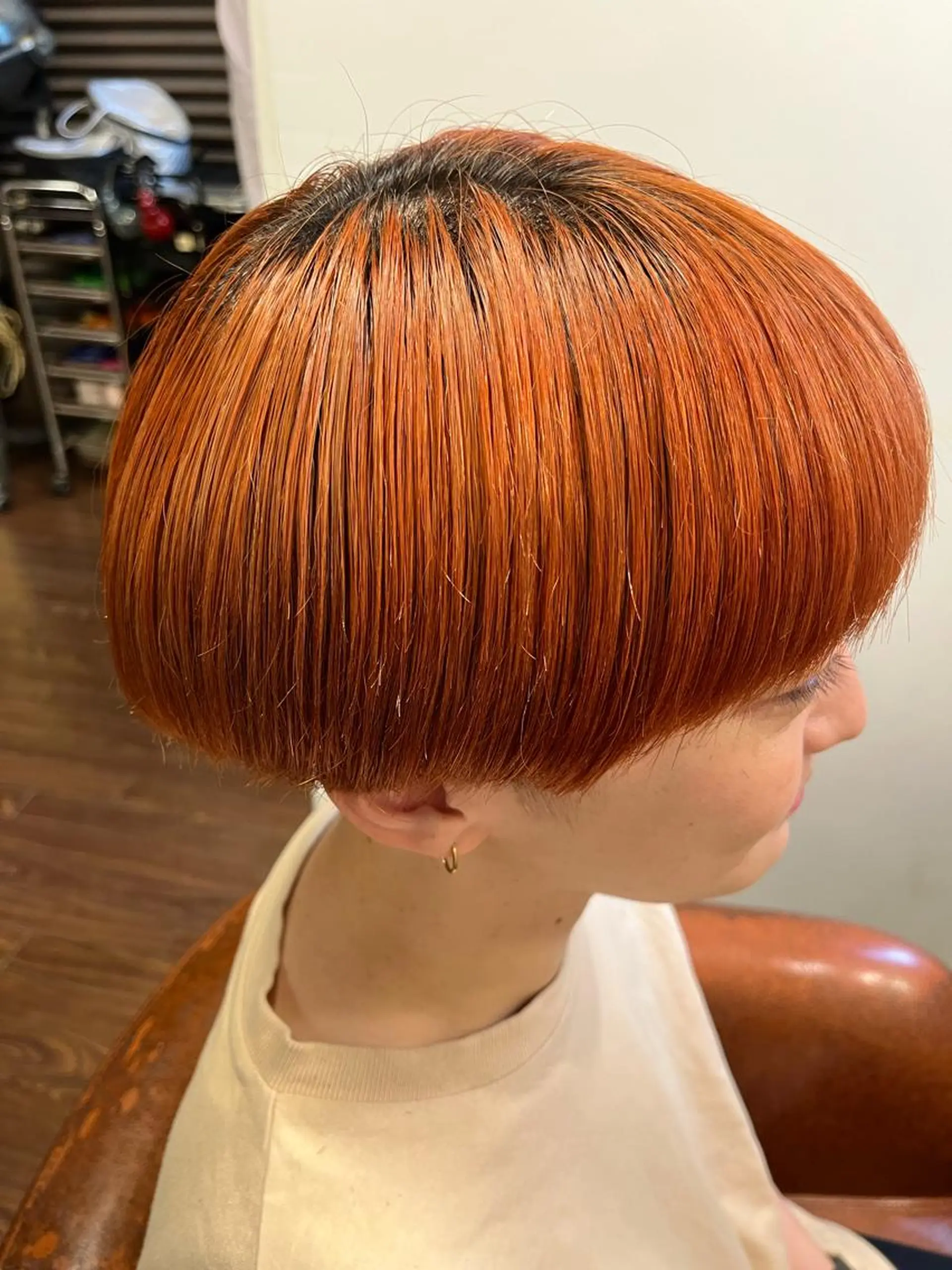 ショート カラー liL  hair サトウリョウタのヘアスタイル