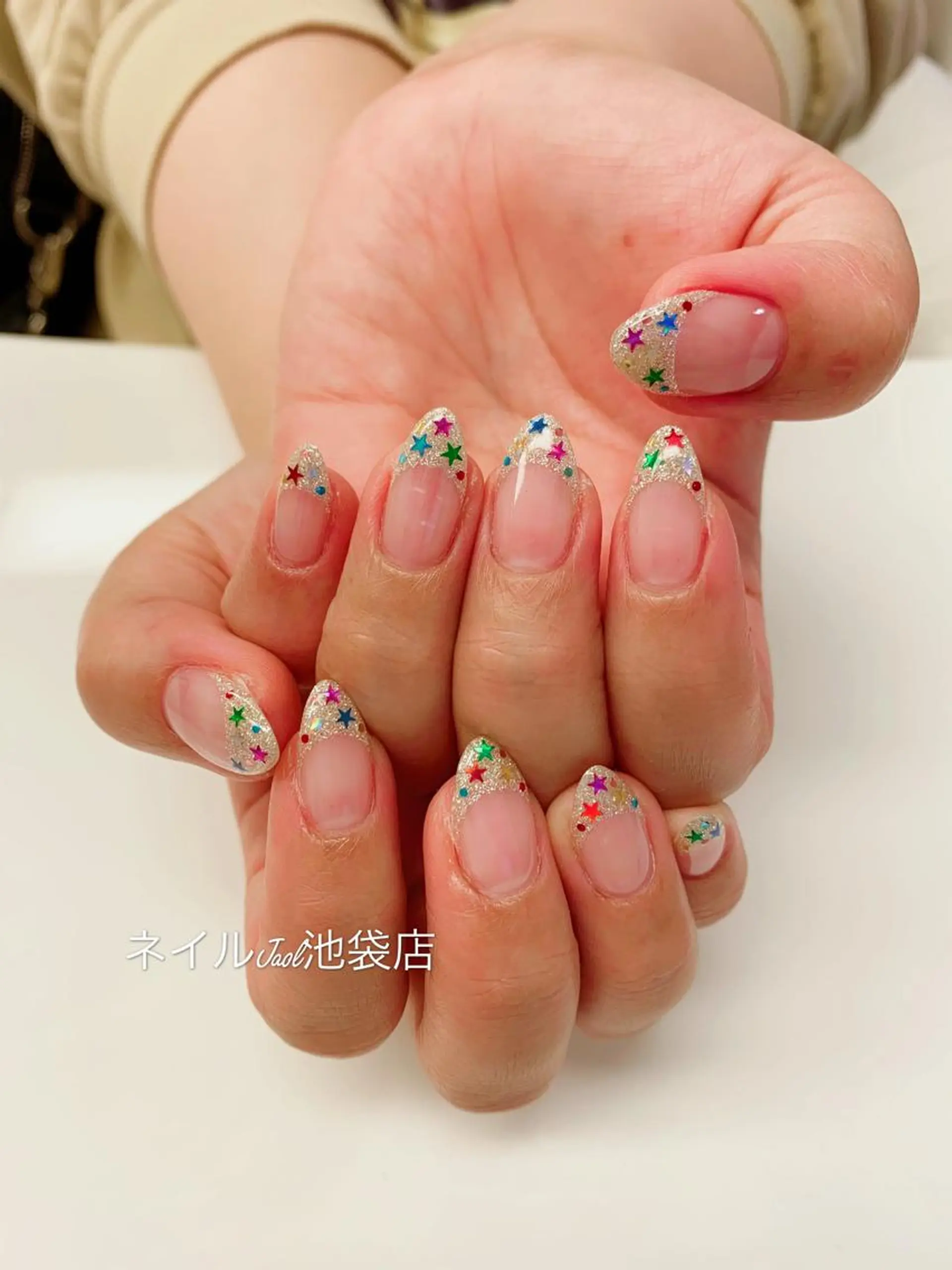 セミロング ネイルJaol 池袋のネイルデザイン