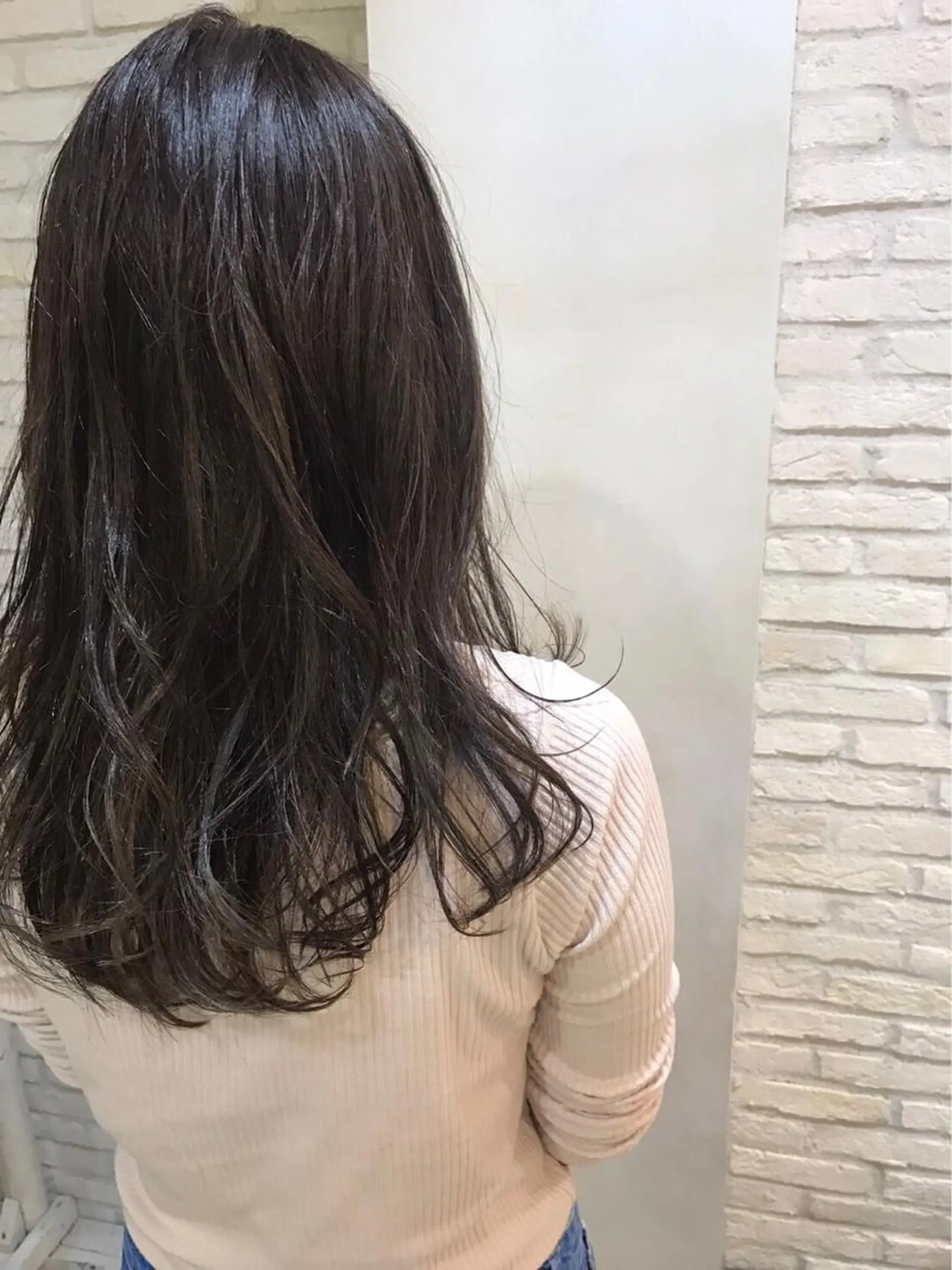 セミロング カラー グラデーションカラー ハイライトカラー ハイライト 平内 賢人のヘアスタイル