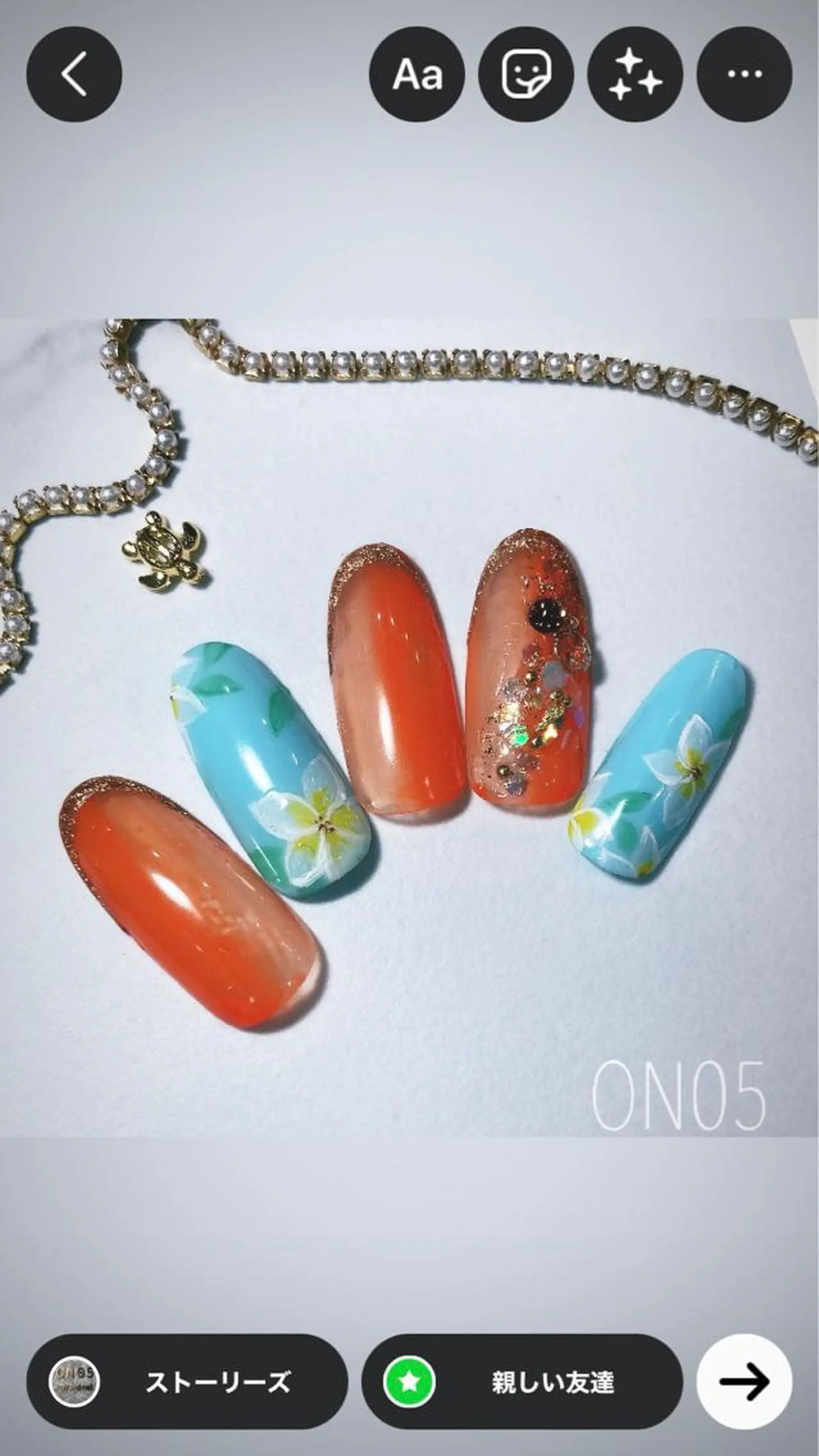 ネイル 園 寛子 （ネイリスト）のネイルデザイン