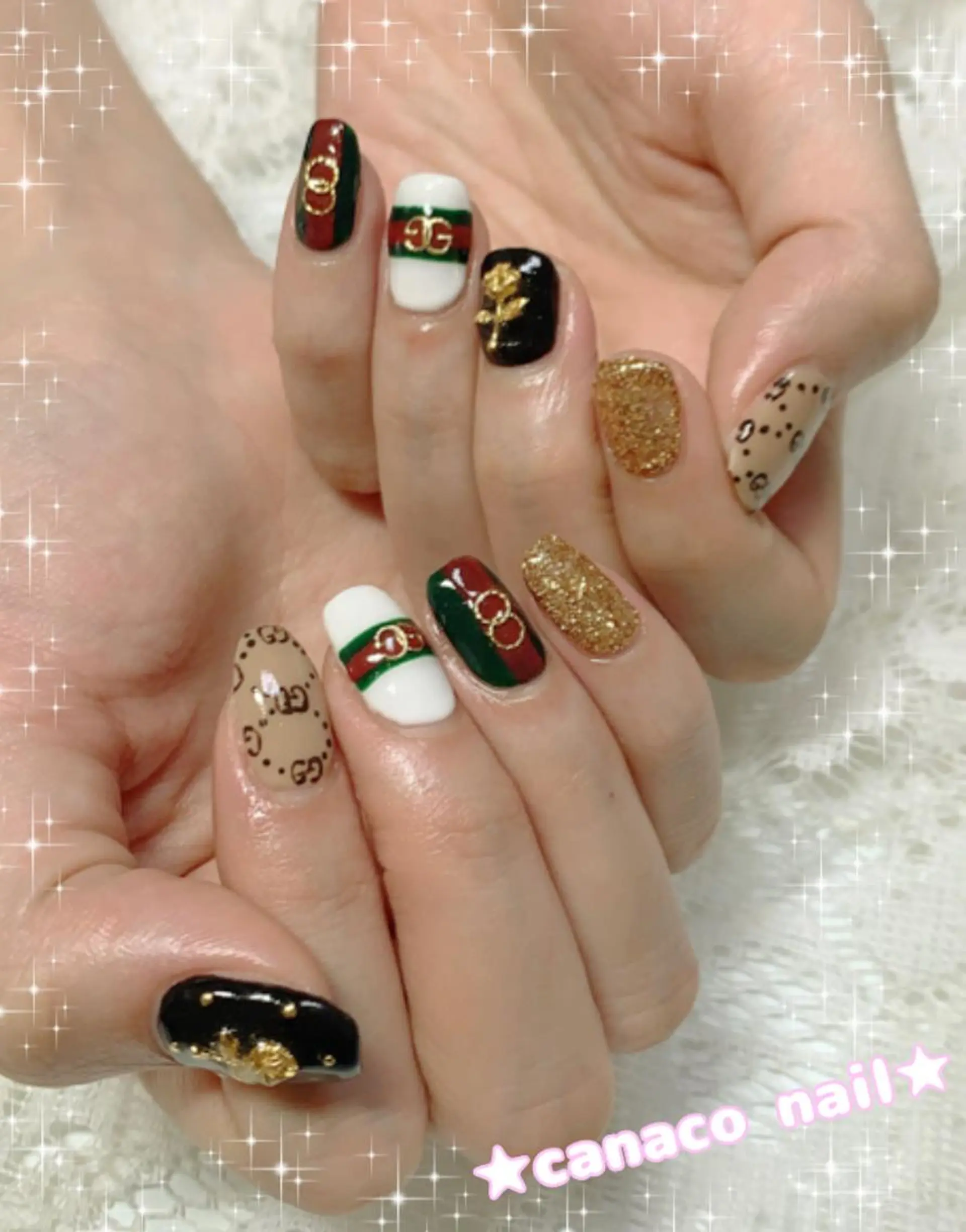 ネイル ハンドネイル ハンドケア ベテランネイル cnc  nailのネイルデザイン