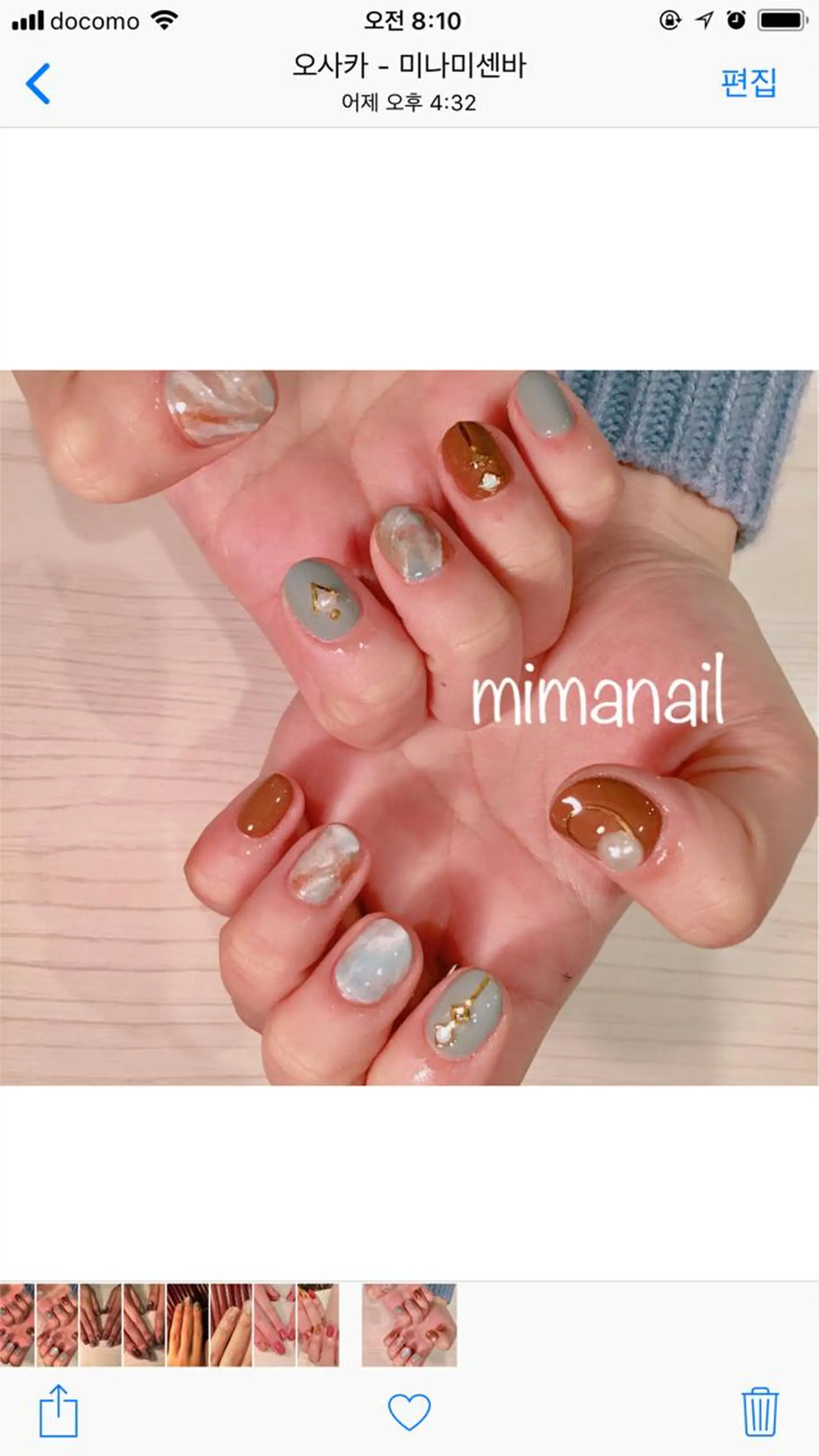 ネイル mima nailのネイルデザイン