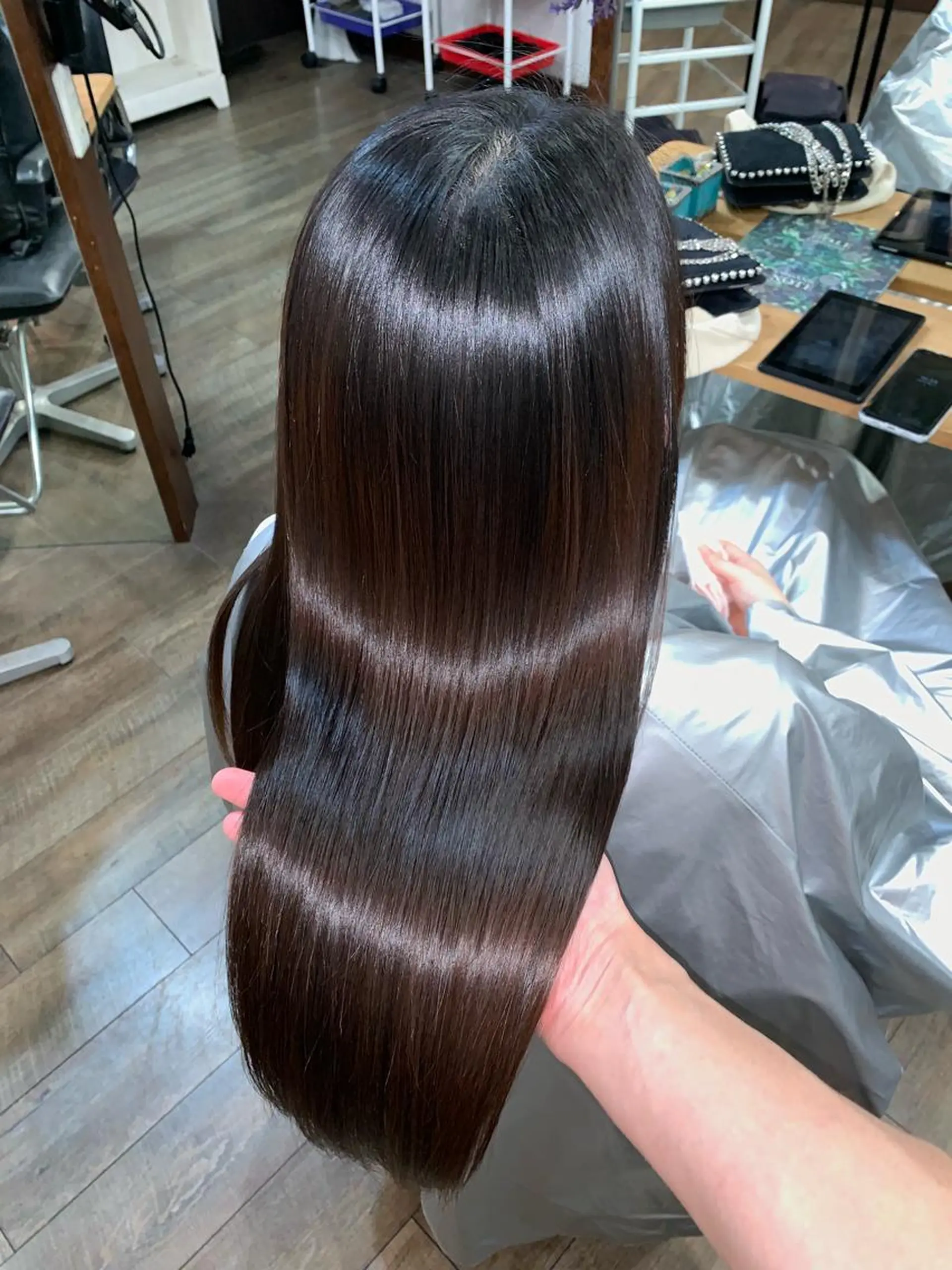 ロング 縮毛矯正/髪質改善 井上智秀のヘアスタイル