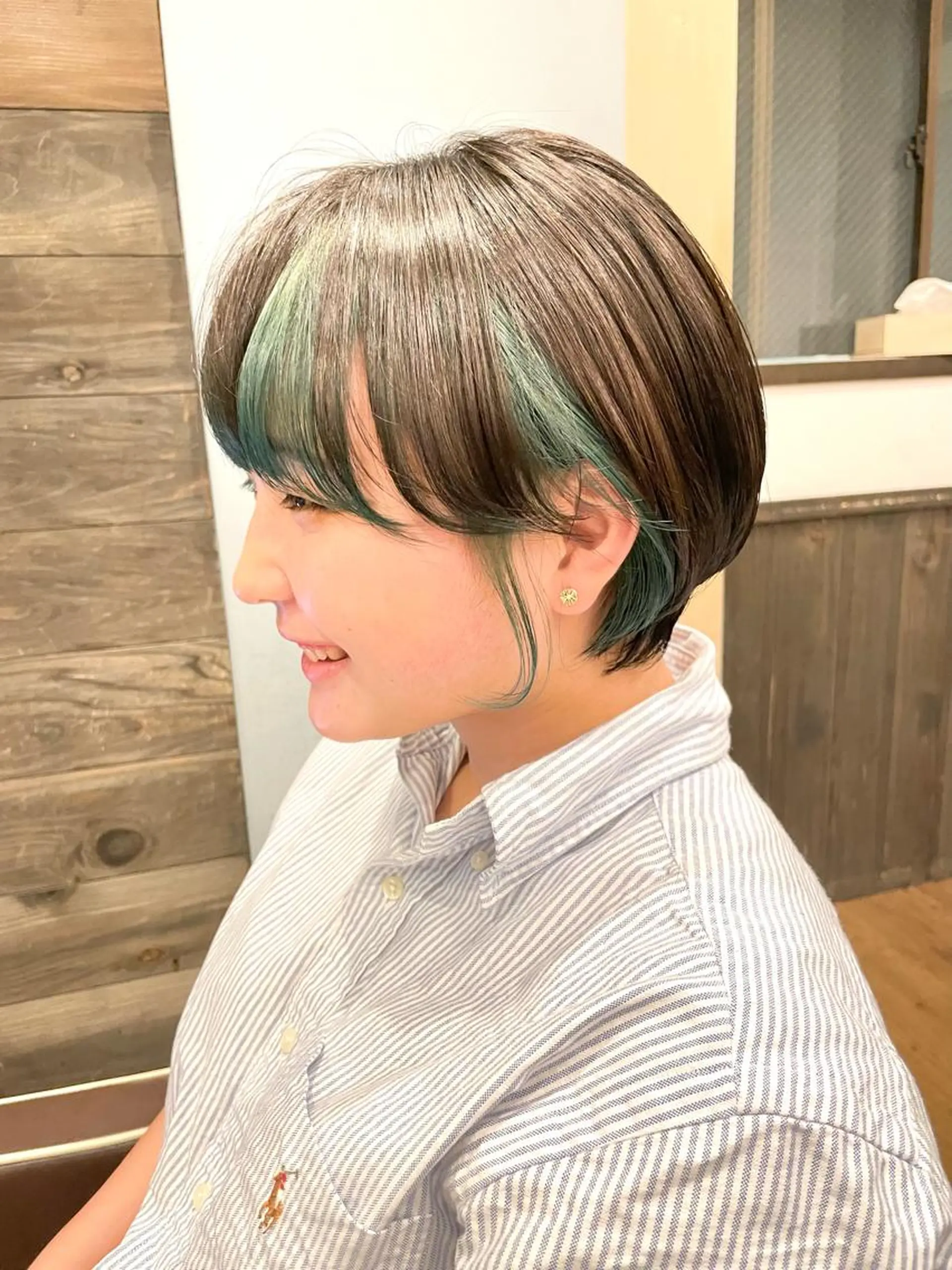 ショート カラー カット ヘアカラー トリートメント limit陽平 ショート/ボブのヘアスタイル