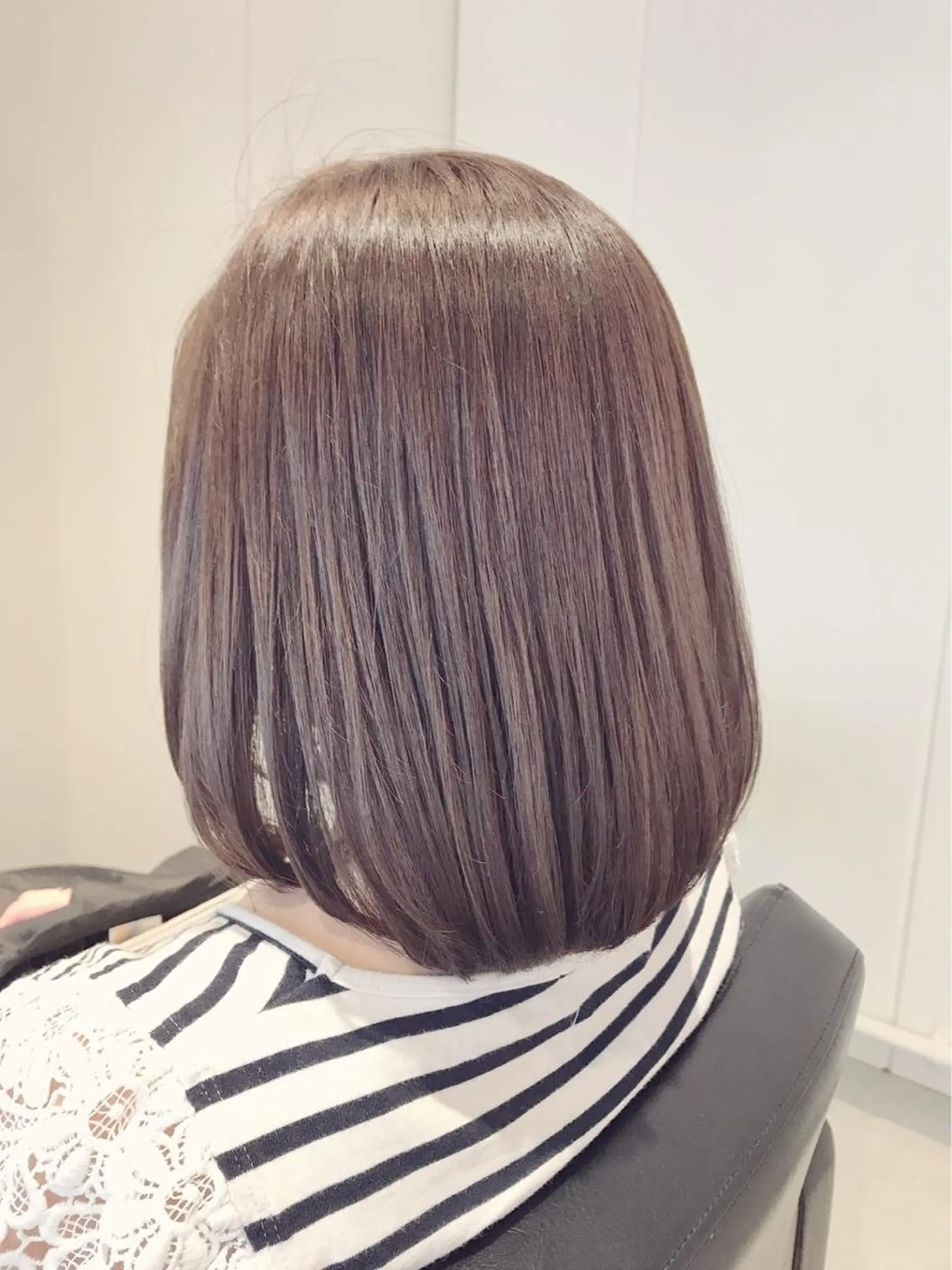 ミディアム カラー 前髪/ハイライト得意 安西駿一　【銀座】のヘアスタイル