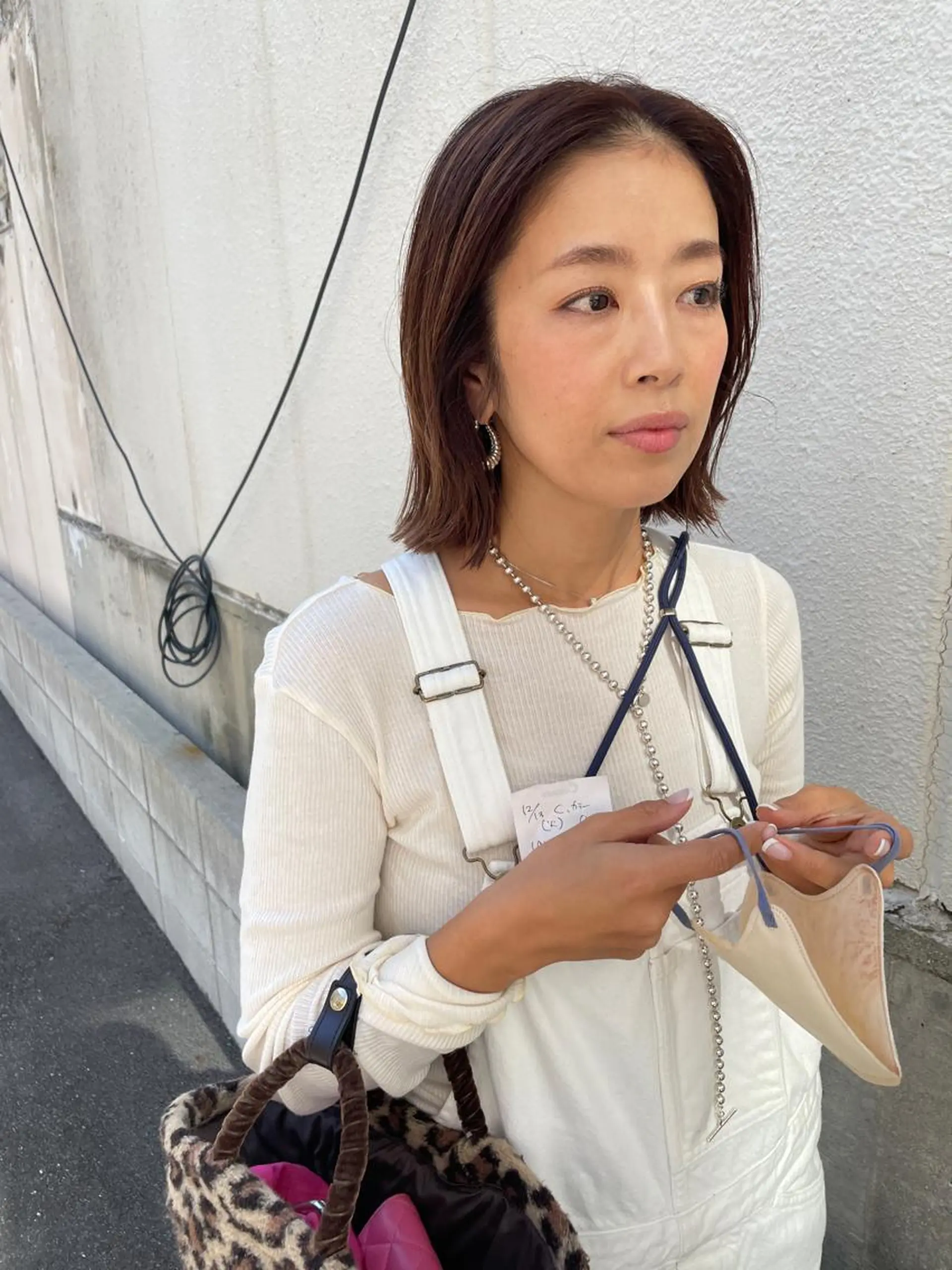 ミディアム カット ヘアカラー トリートメント さの あやねのヘアスタイル