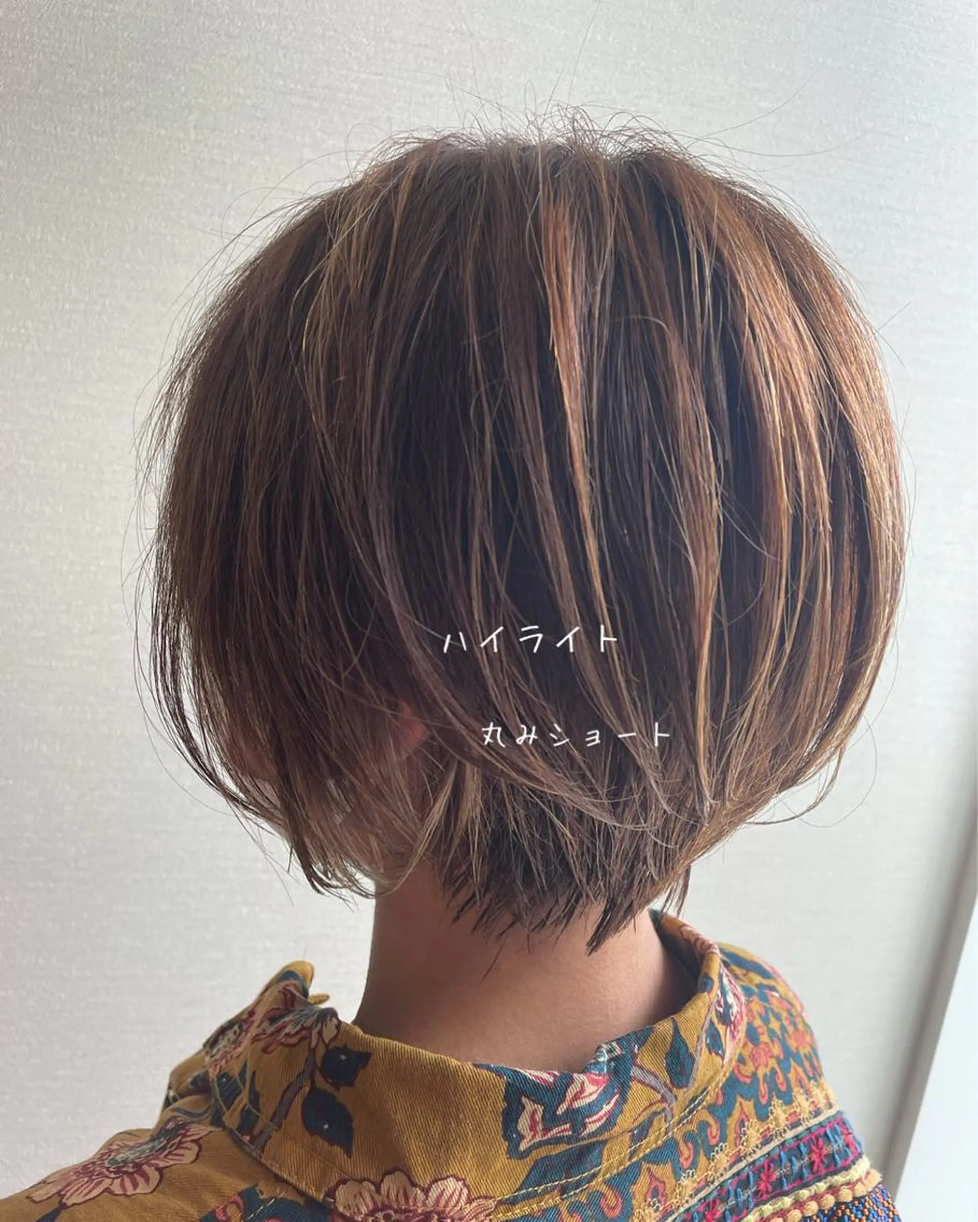 ショート カラー NOPPO 和泉市 美容室／奥村　飛鳥のヘアスタイル