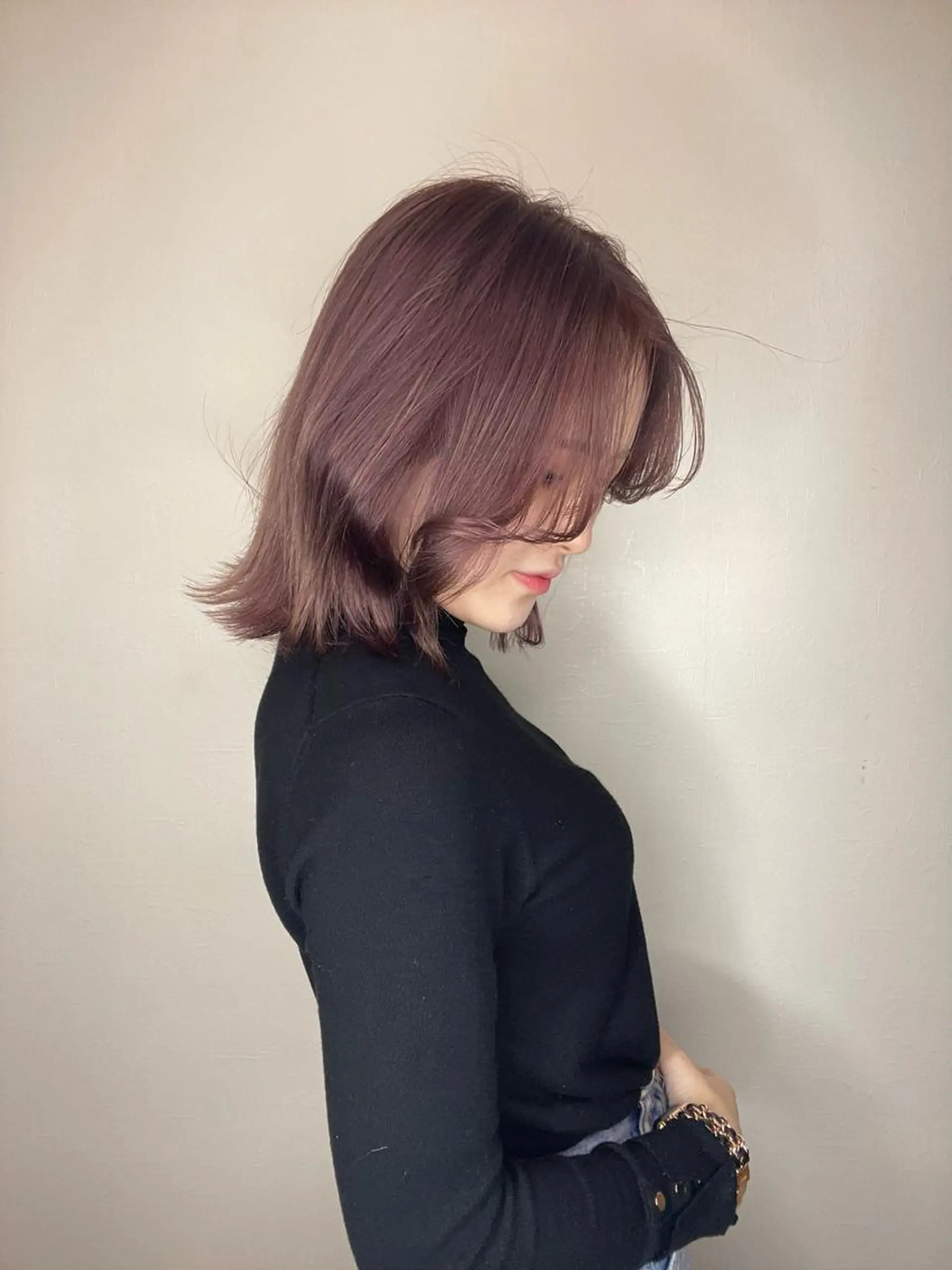 ショート カラー 中堀 遥のヘアスタイル