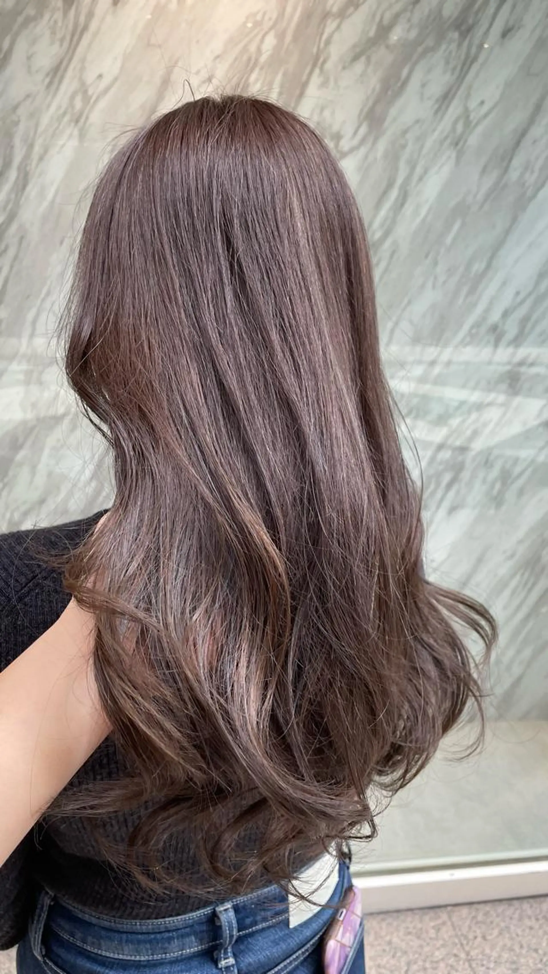 ロング パーマモデル募集🌈 森脇帆南のヘアスタイル