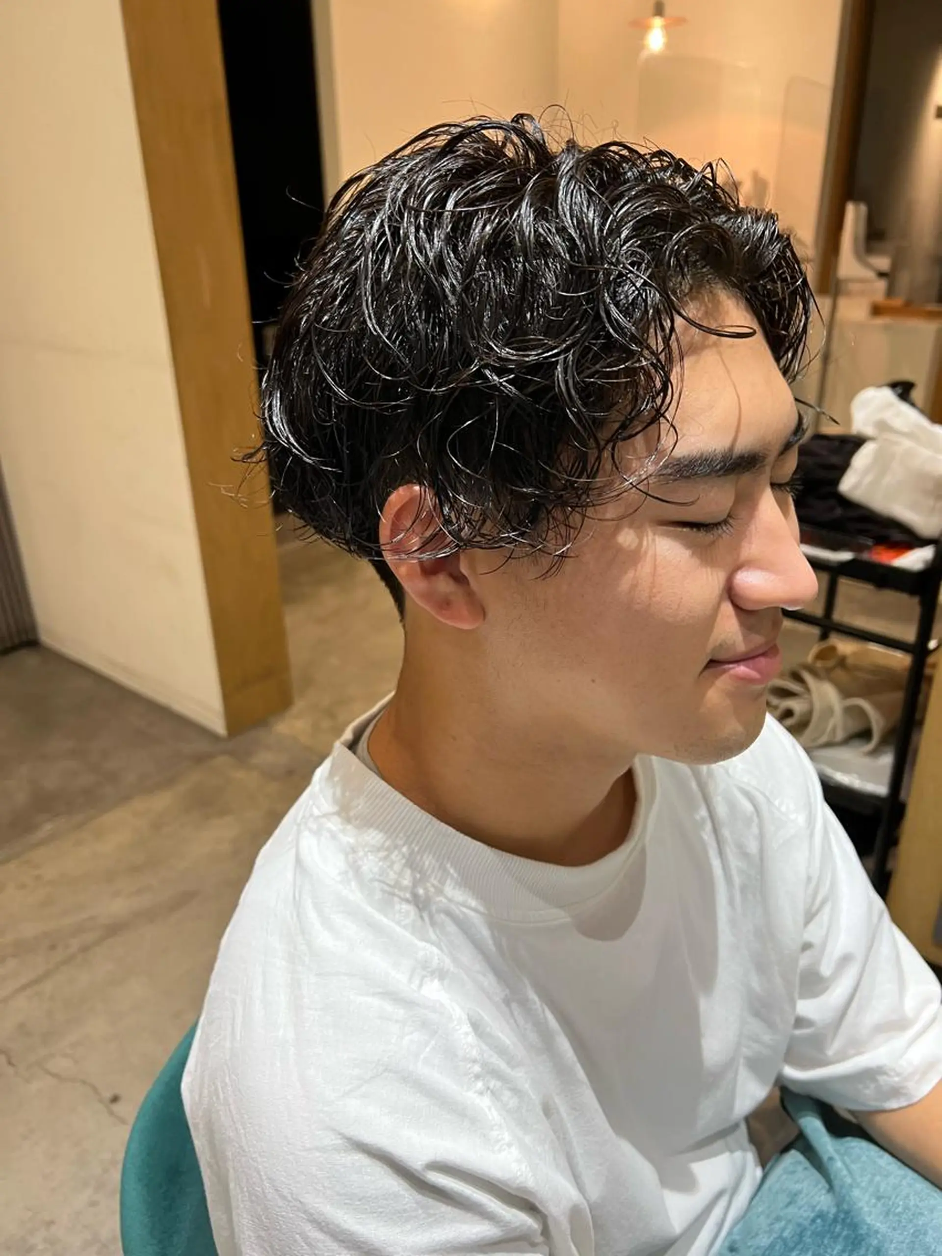 パーマ メンズ 自信が持てるお目元に 🪽✨moemiのマツエク・マツパデザイン