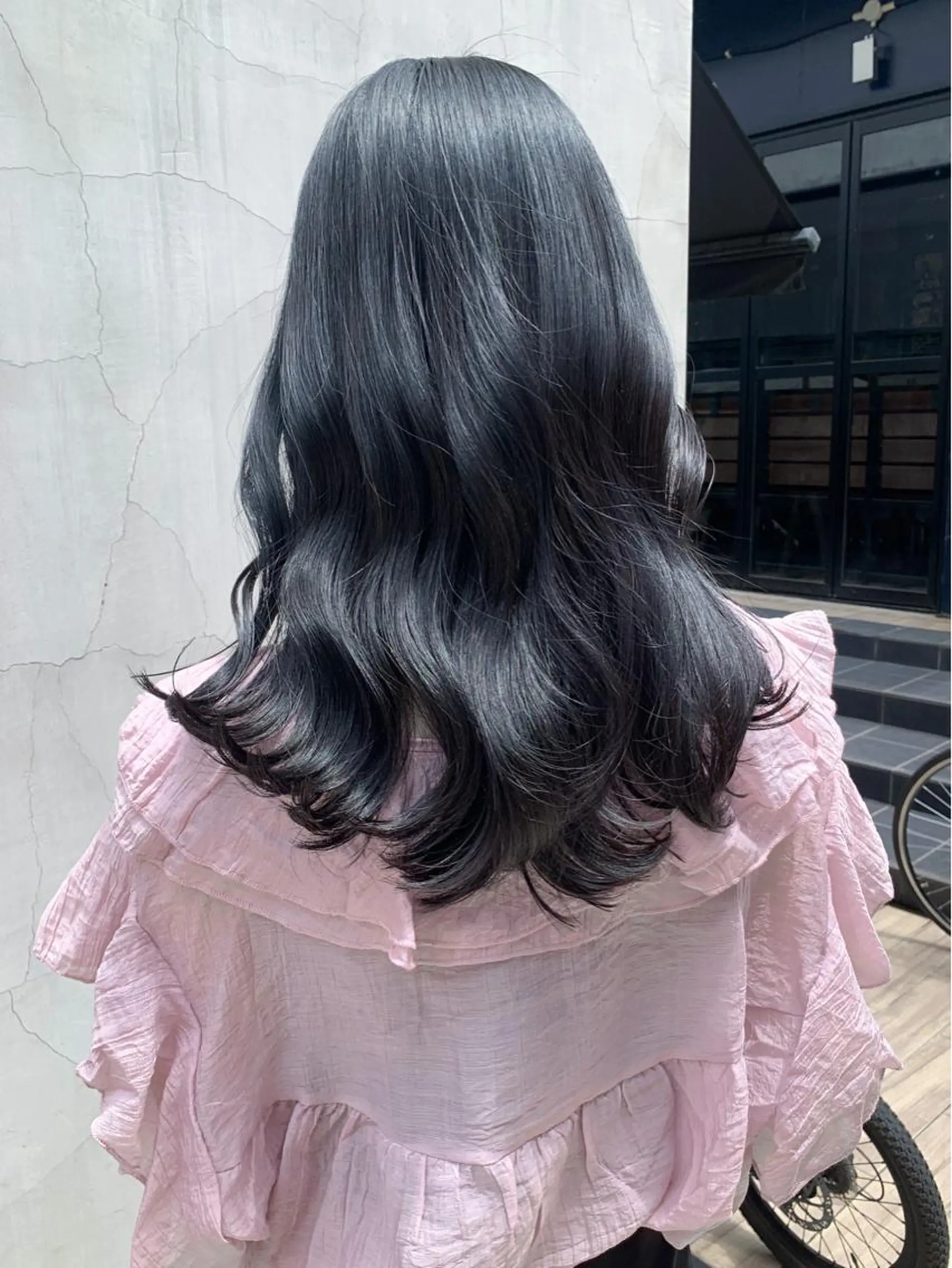 セミロング カラー ヘアアレンジ ヘアカラー トリートメント yuka .のヘアスタイル