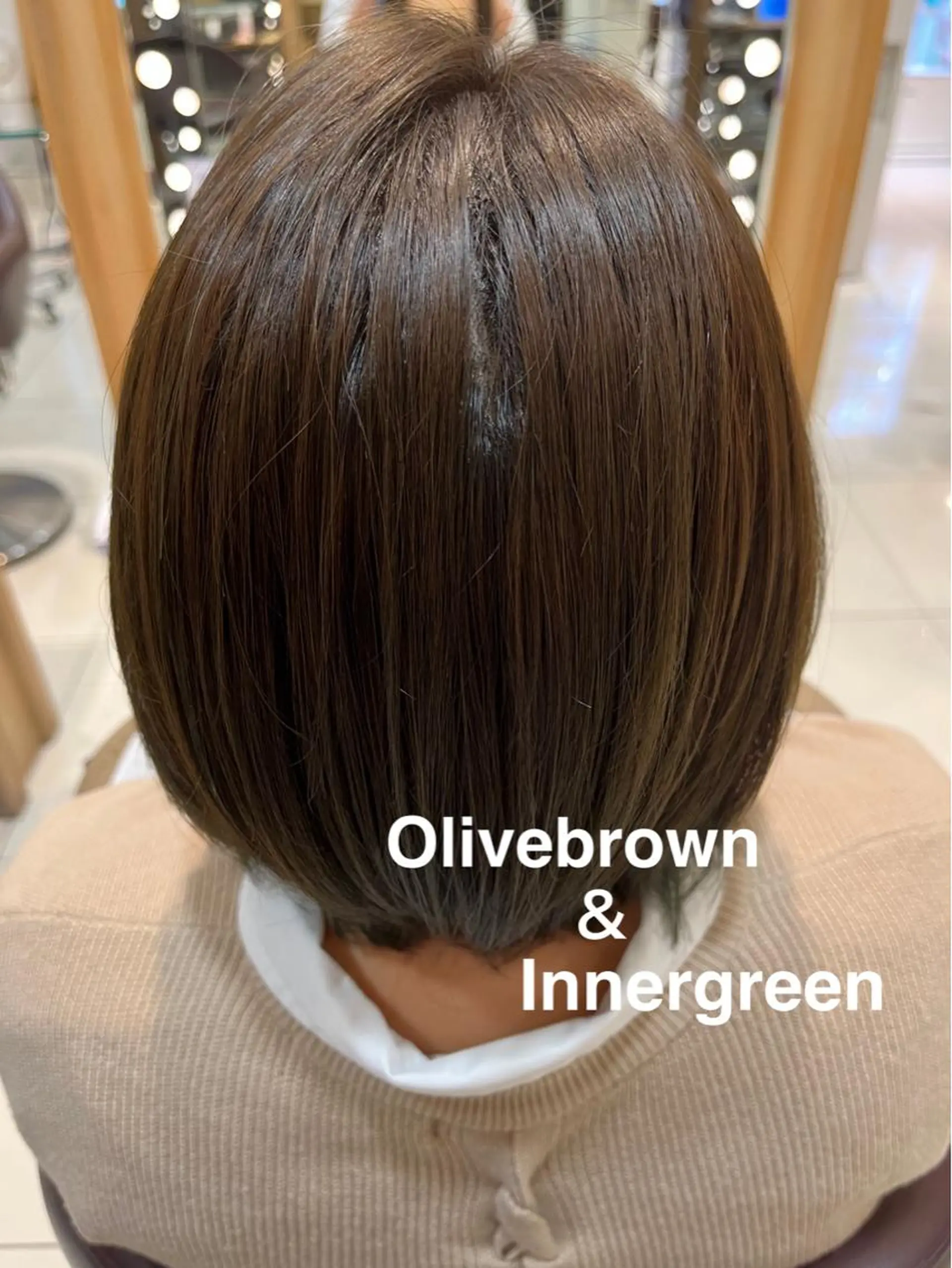 ショート カラー インナーカラー なつな/ 透明感カラーのヘアスタイル