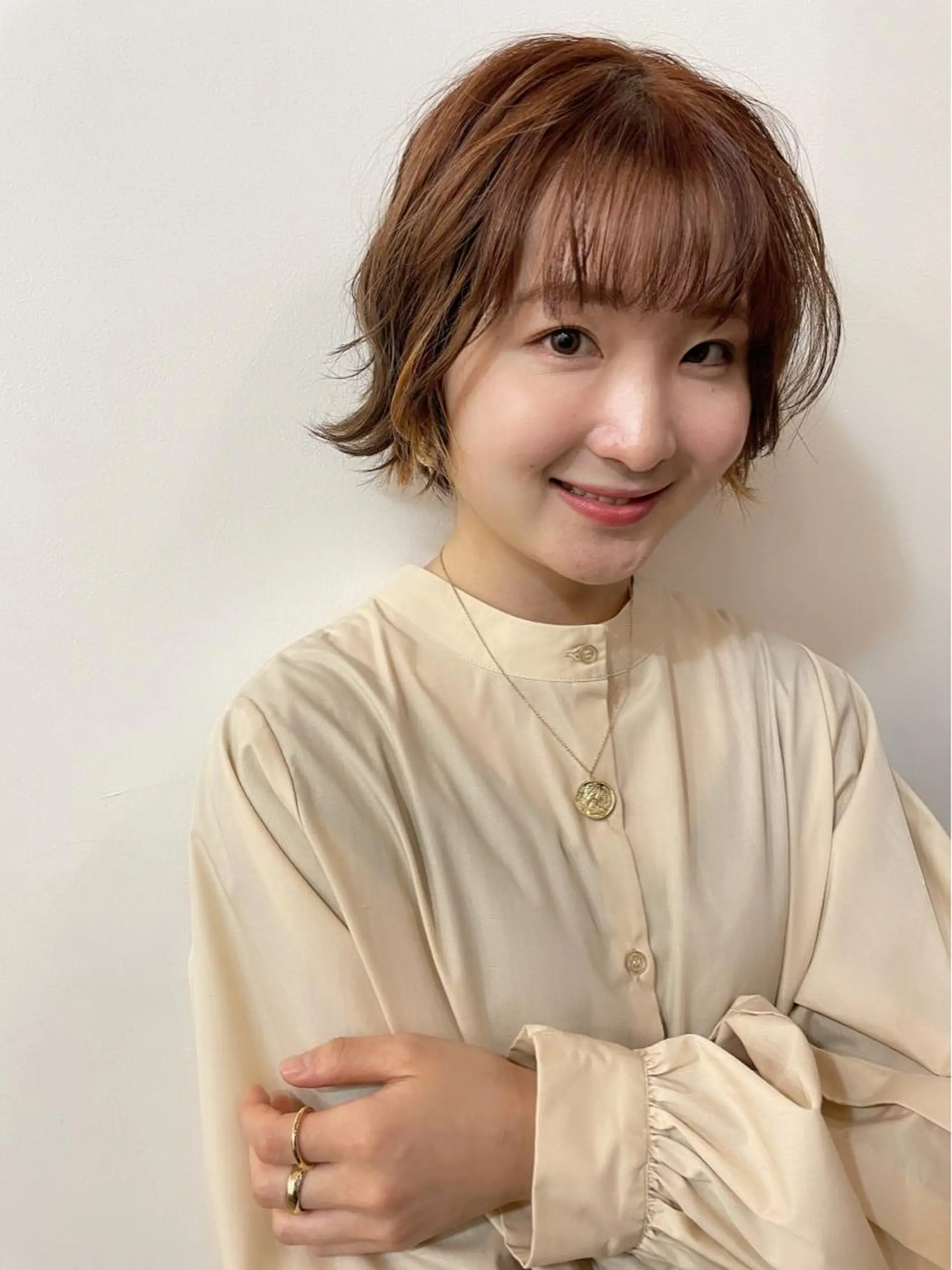 ショート カラー ツヤ美髪💐 髪質改善/高山愛来のヘアスタイル