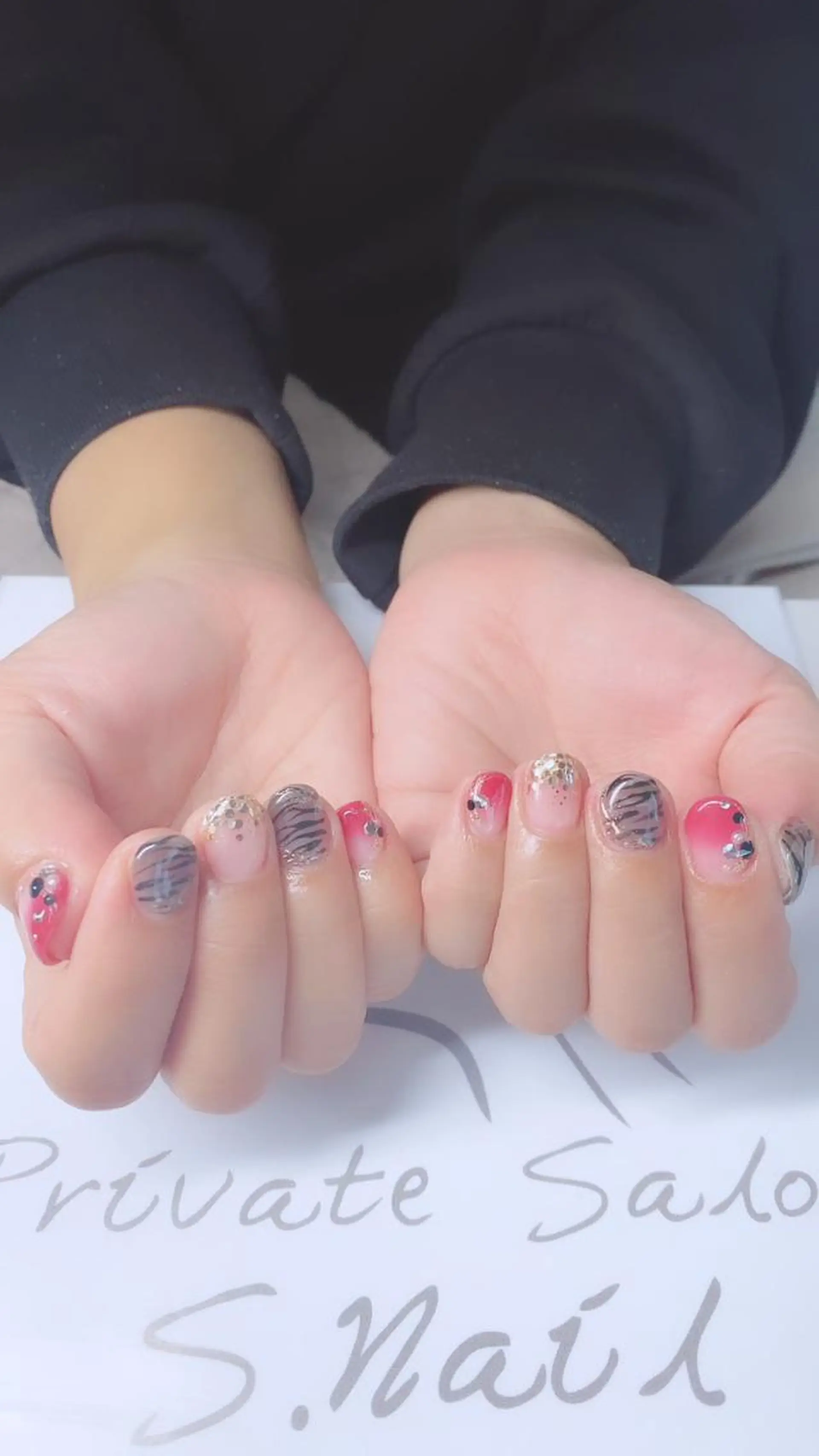 ネイル 西大分S.Nail 𓏲⋆🪸.⋆⸜🫧のネイルデザイン