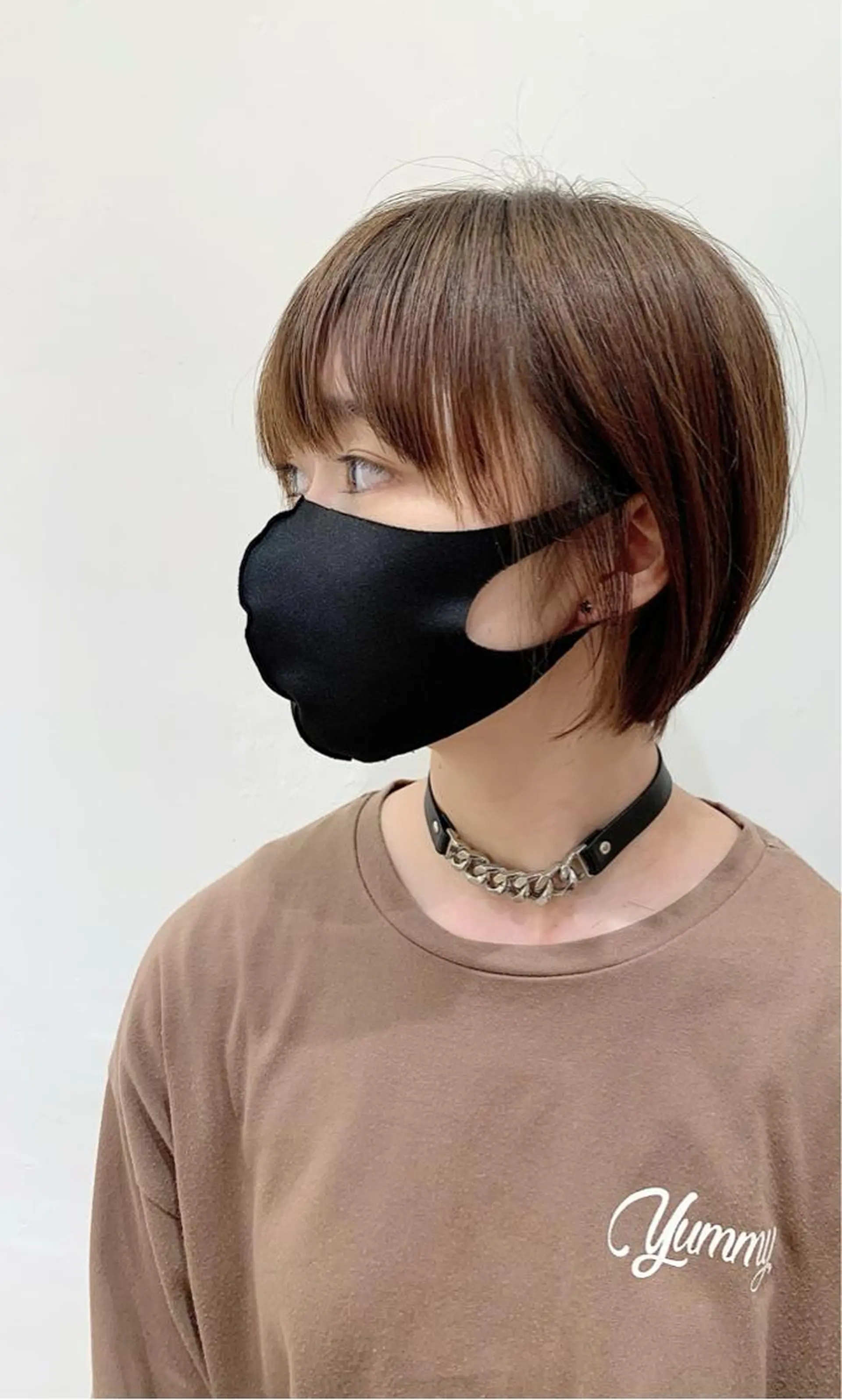 ショート ナガス カズアキのヘアスタイル
