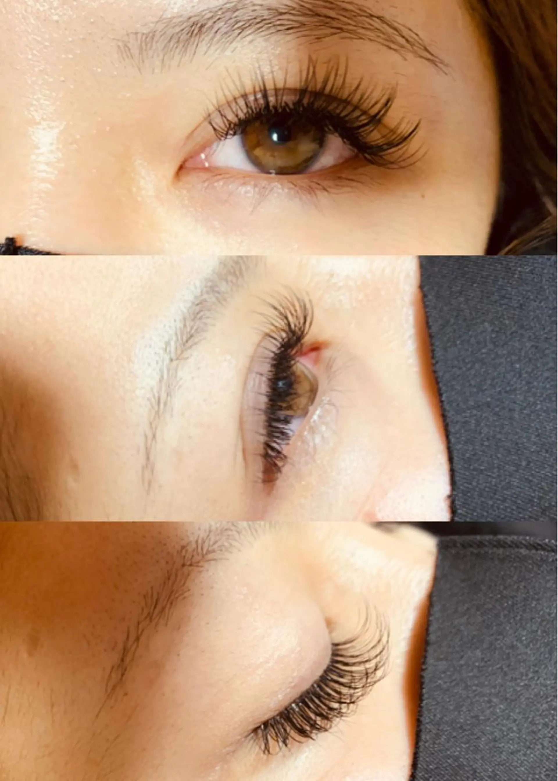 マツエク・マツパ Dカール フラットラッシュ マツエク Le'a first 【レアファースト】のマツエク・マツパデザイン