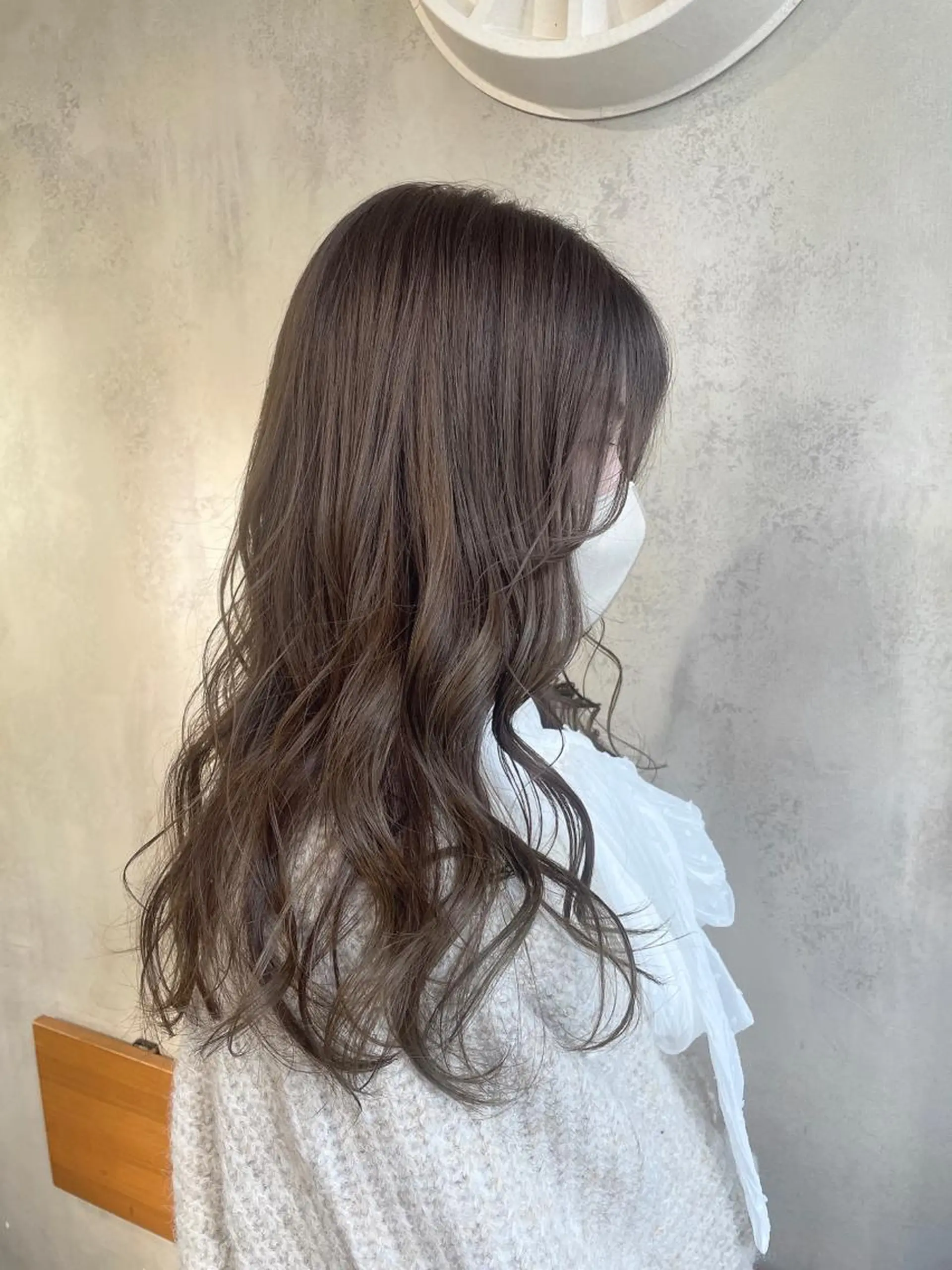 ロング 梅田美容室 山崎海波のヘアスタイル