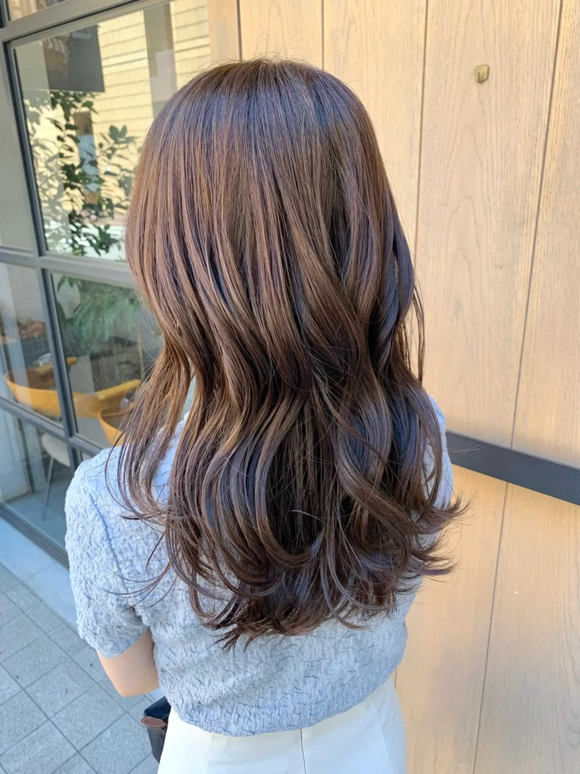 セミロング カット ヘアカラー トリートメント 🌟美髪縮毛矯正🌟 吉田冴一のヘアスタイル