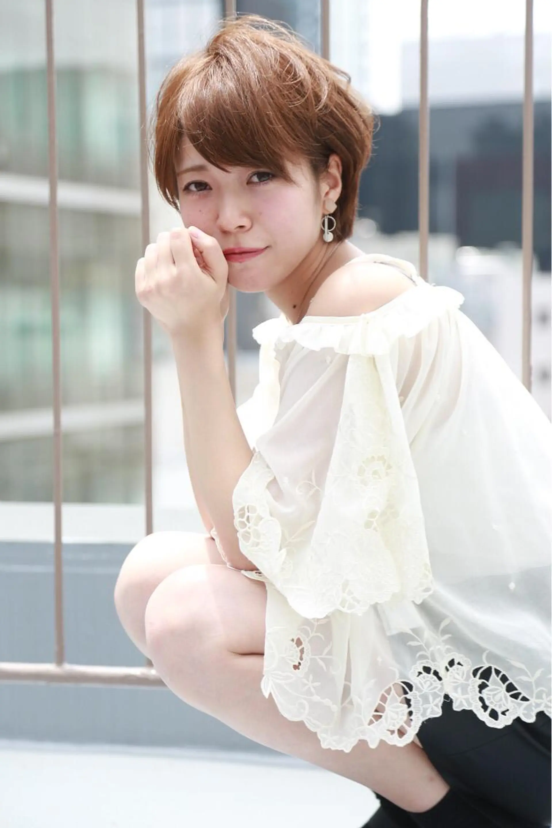 ショート ショートボブ ボブ ショートヘア 水原 大樹のヘアスタイル