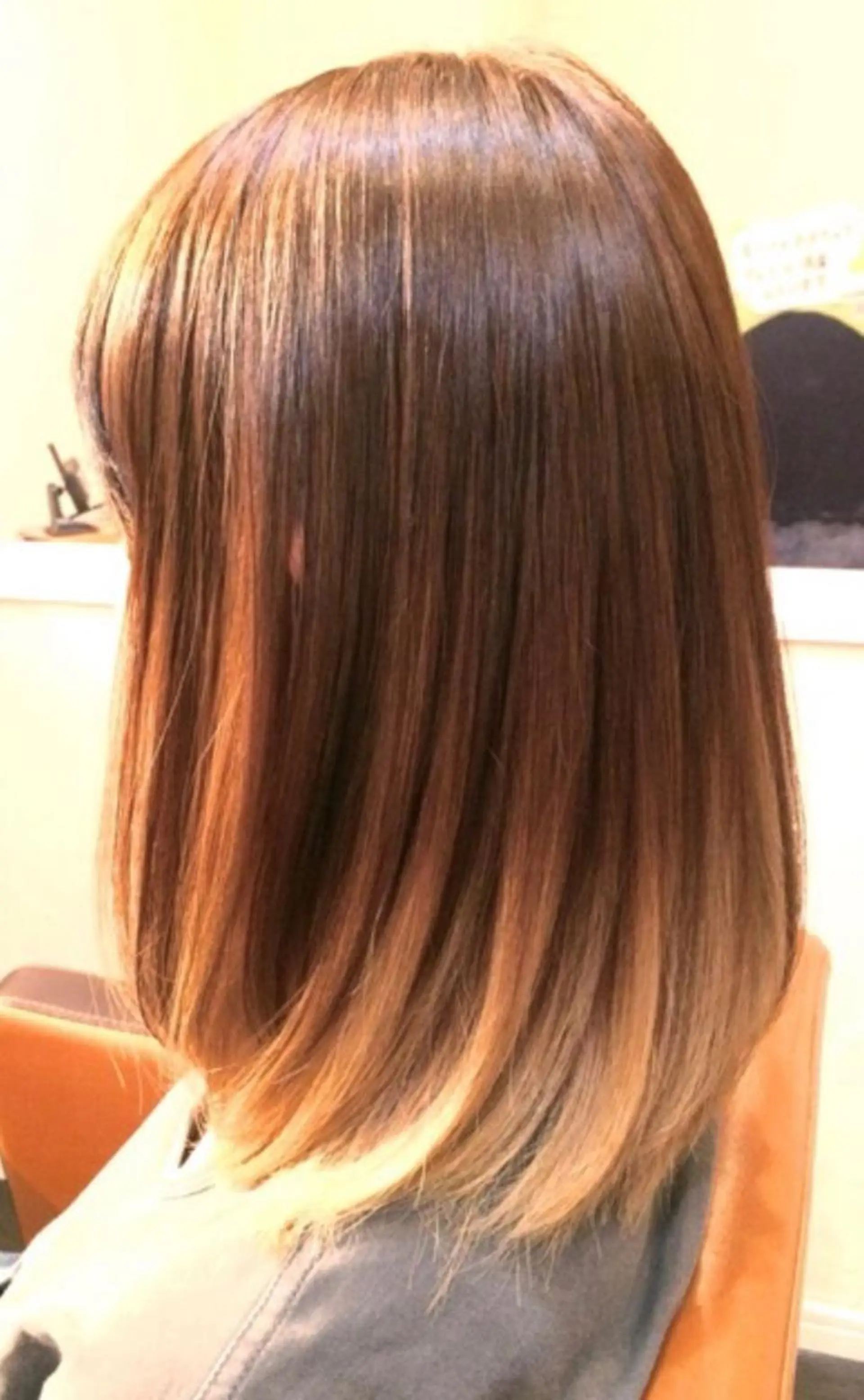 セミロング ヘアカラー 髙木 常幸のヘアスタイル