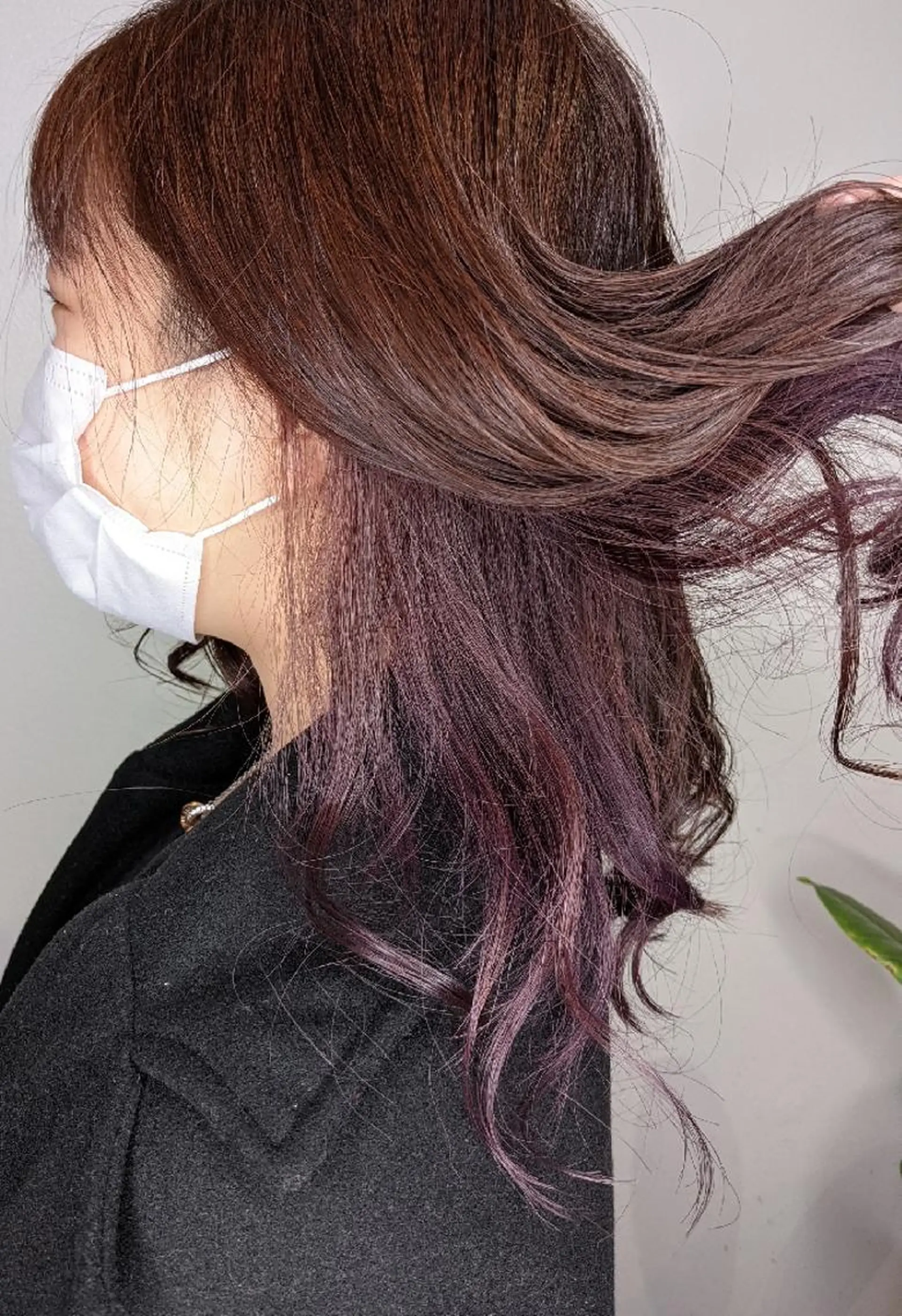 セミロング カラー ブリーチ newi 天王寺　 masakoのヘアスタイル