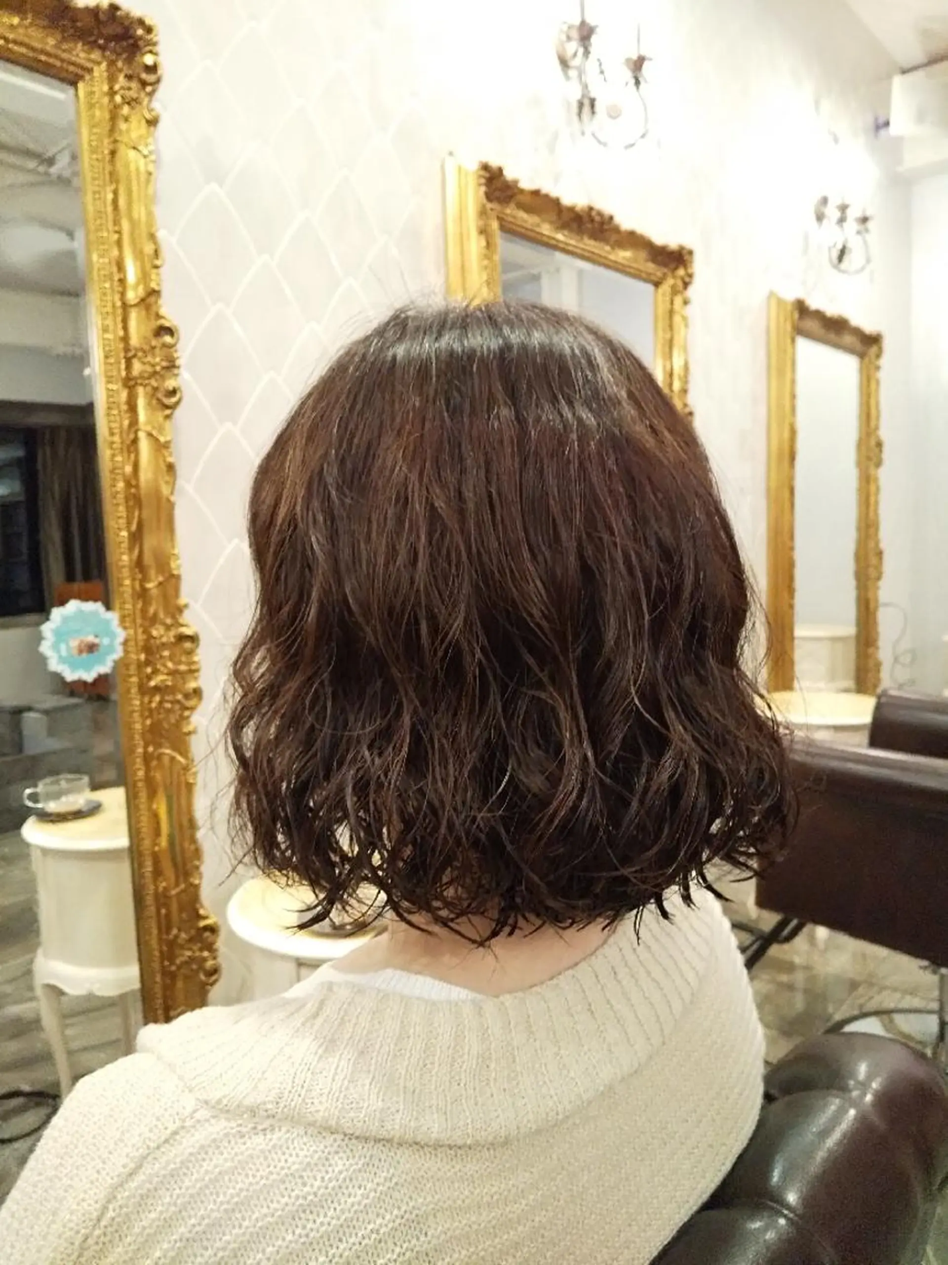 パーマ 山崎 絹人のヘアスタイル
