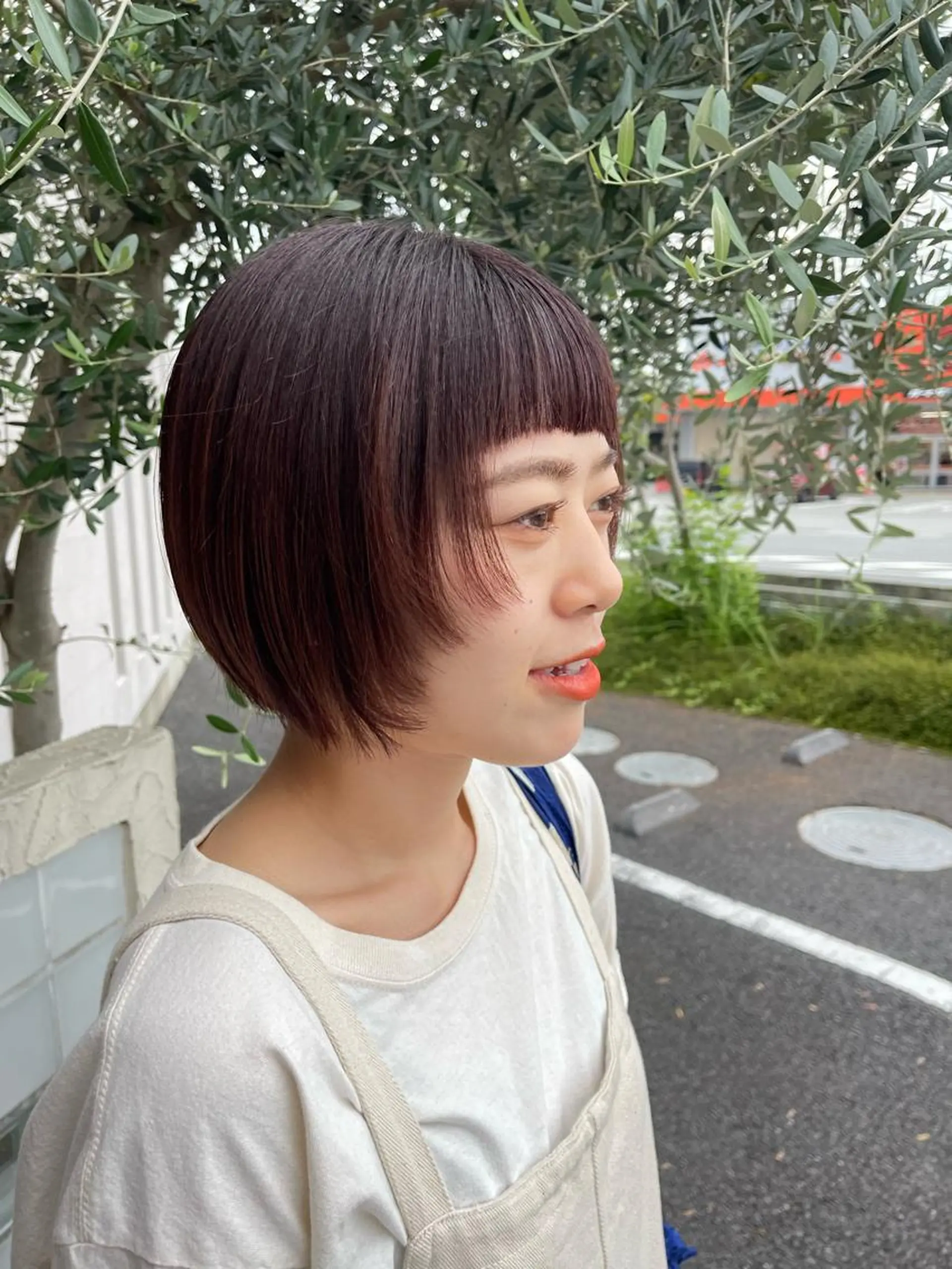 ショート 梶原 真帆のヘアスタイル
