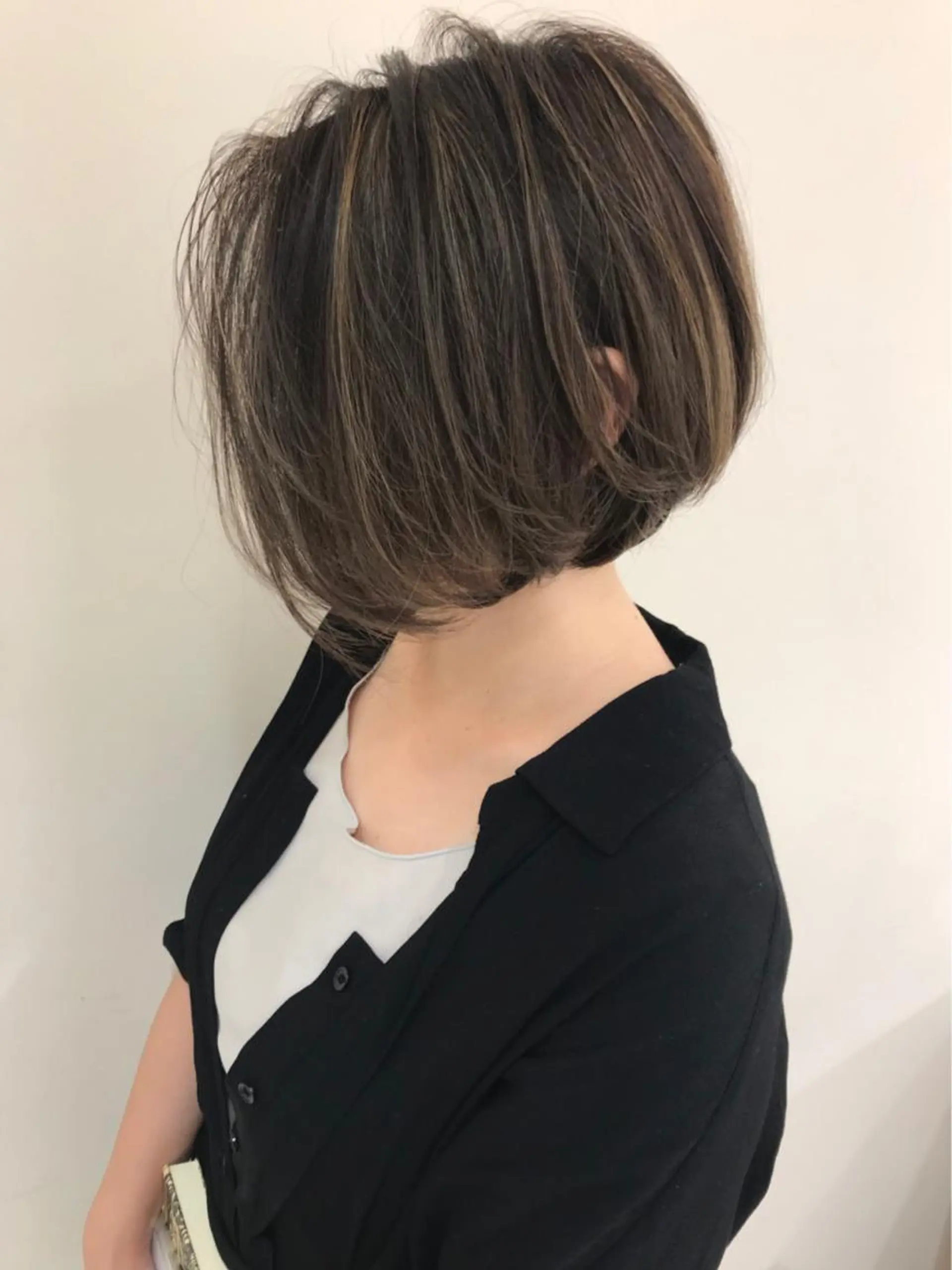 ショート カラー 【髪質改善】 梅田　聡のヘアスタイル