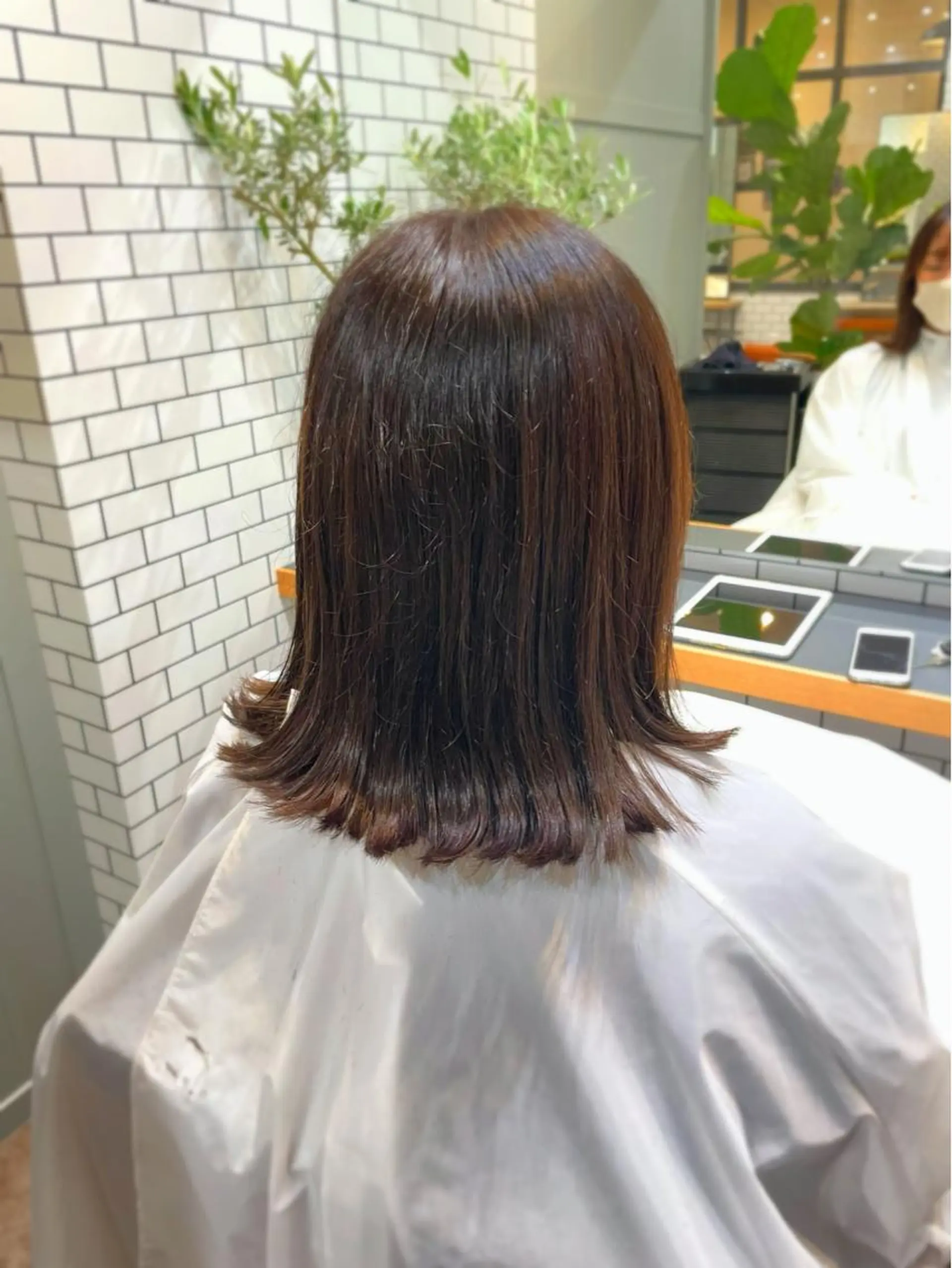 ミディアム カラー ミディアムパーマ バレイヤージュ ブリーチ ケアブリーチ ダブルカラー ✨ハイトーン✨ダブル カラー✨シバサキのヘアスタイル