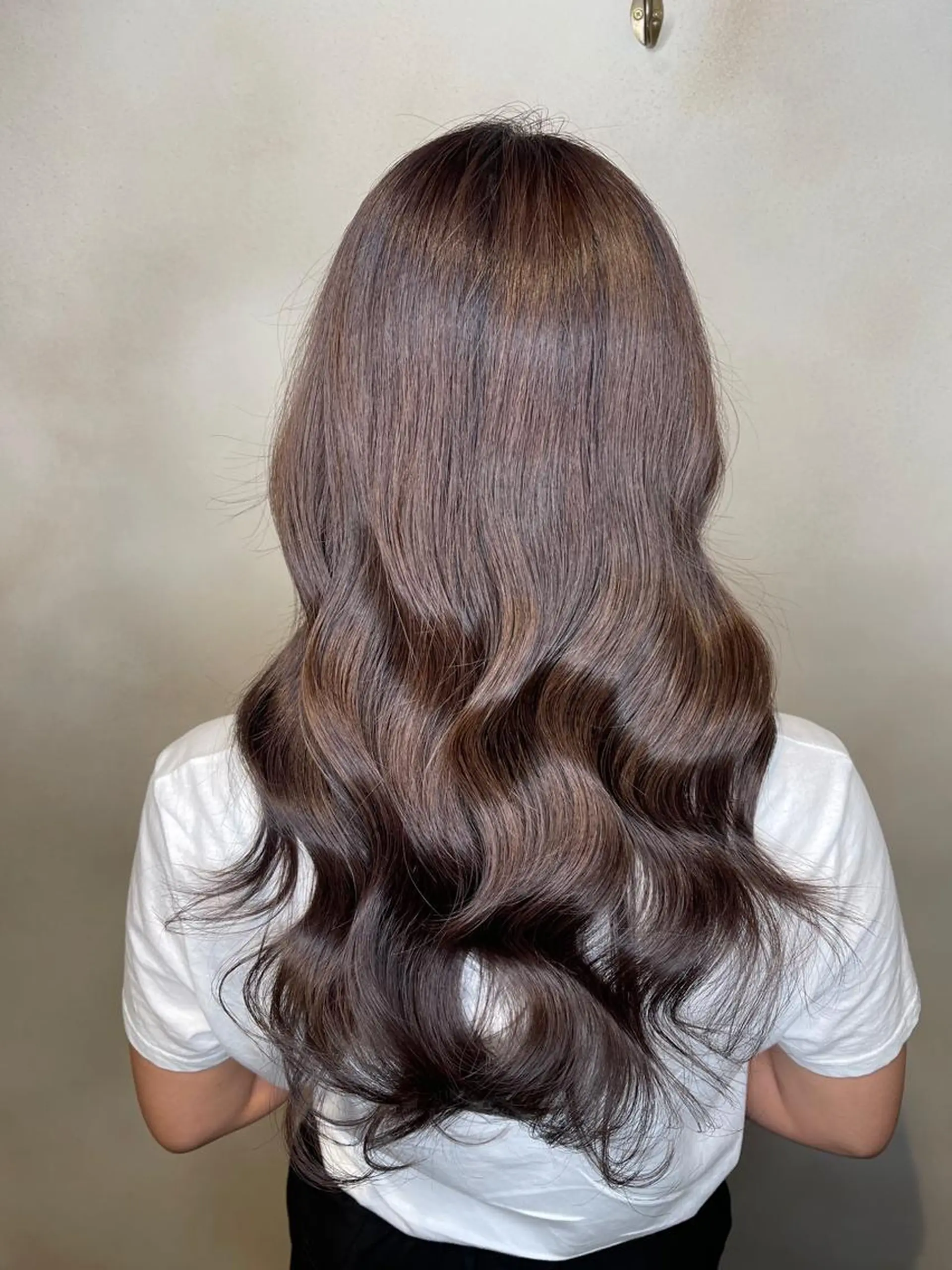 ロング カラー 泉 堅也のヘアスタイル