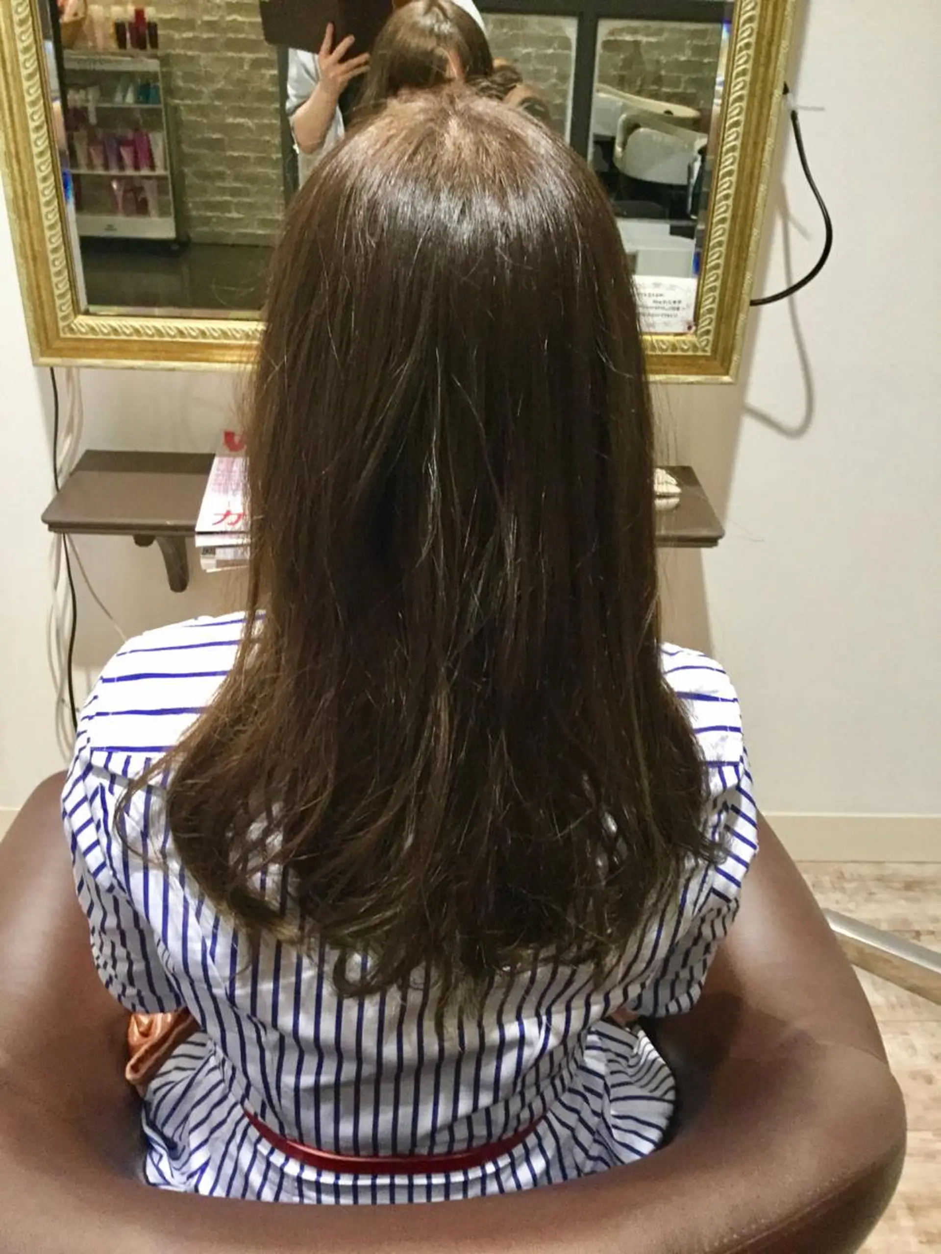 ロング カラー アッシュ 透明感カラー Ayu /あゆのヘアスタイル