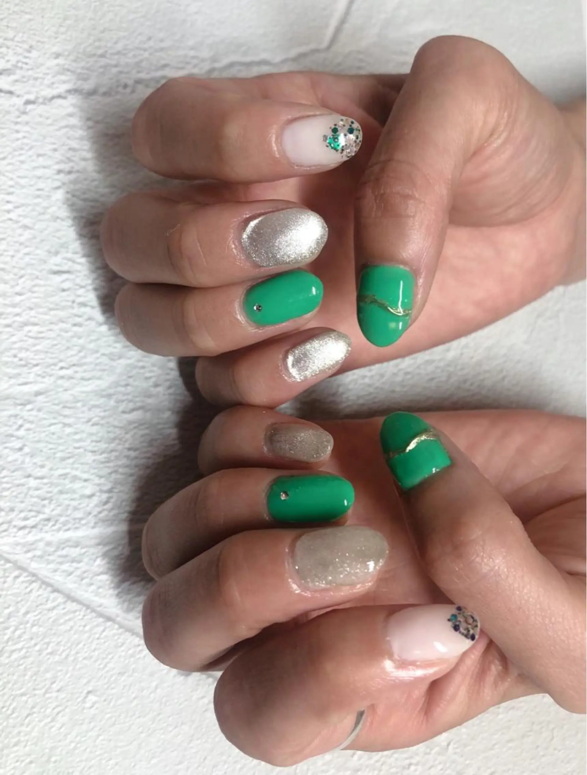 ネイル マグネットネイル ニュアンスネイル 【ORGAN】 nailのネイルデザイン