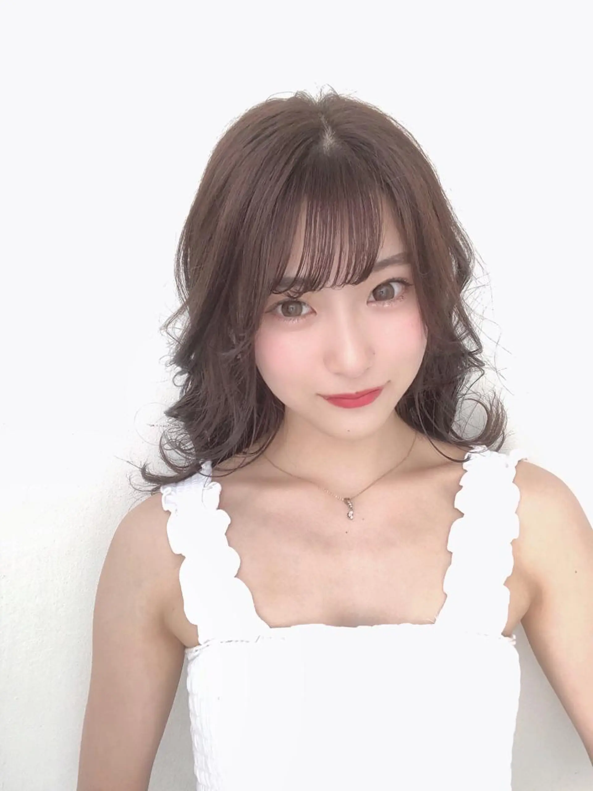 セミロング 夏山 秀憲のヘアスタイル