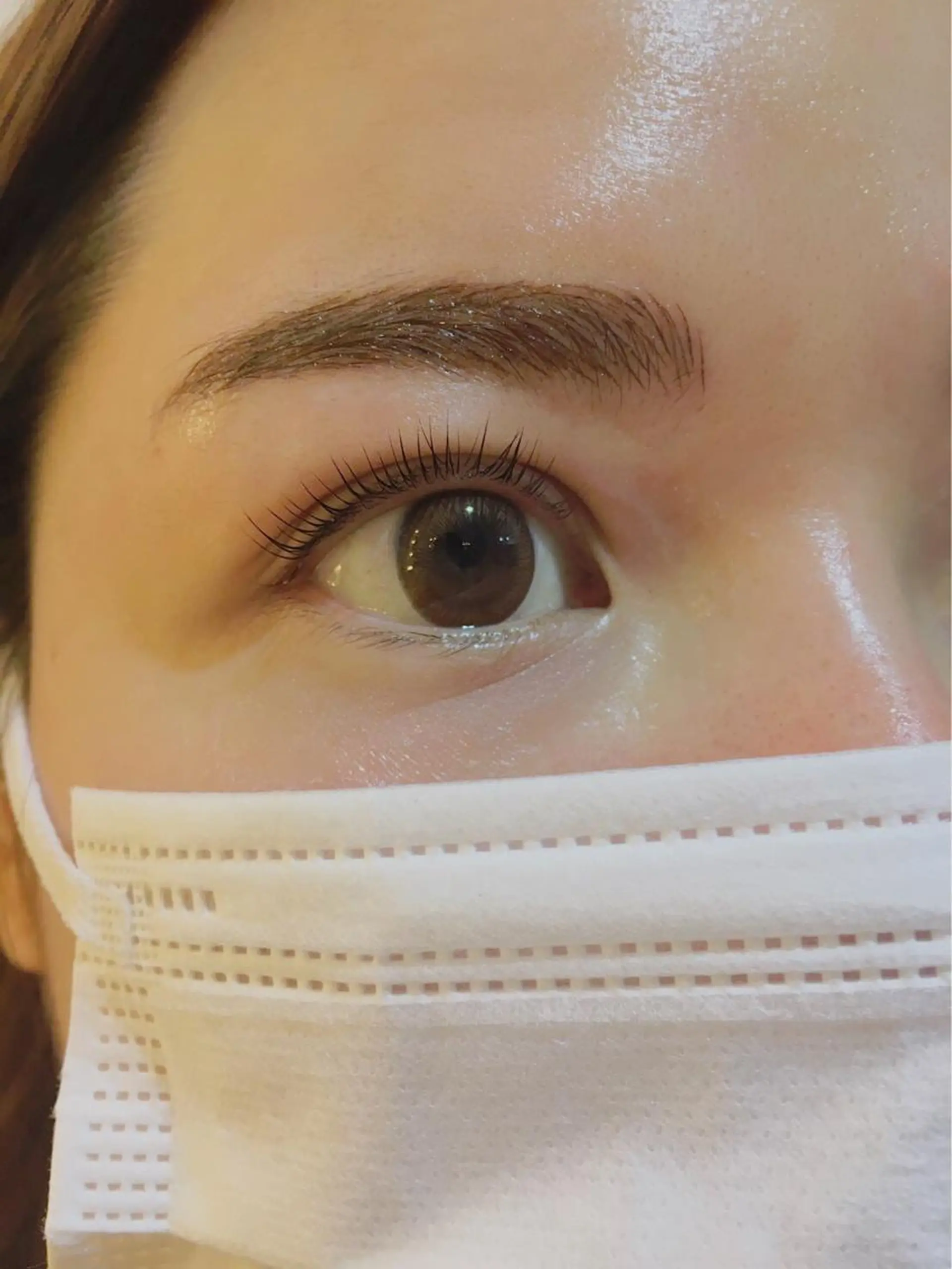 マツエク・マツパ パリジェンヌラッシュリフト yoko .のネイルデザイン