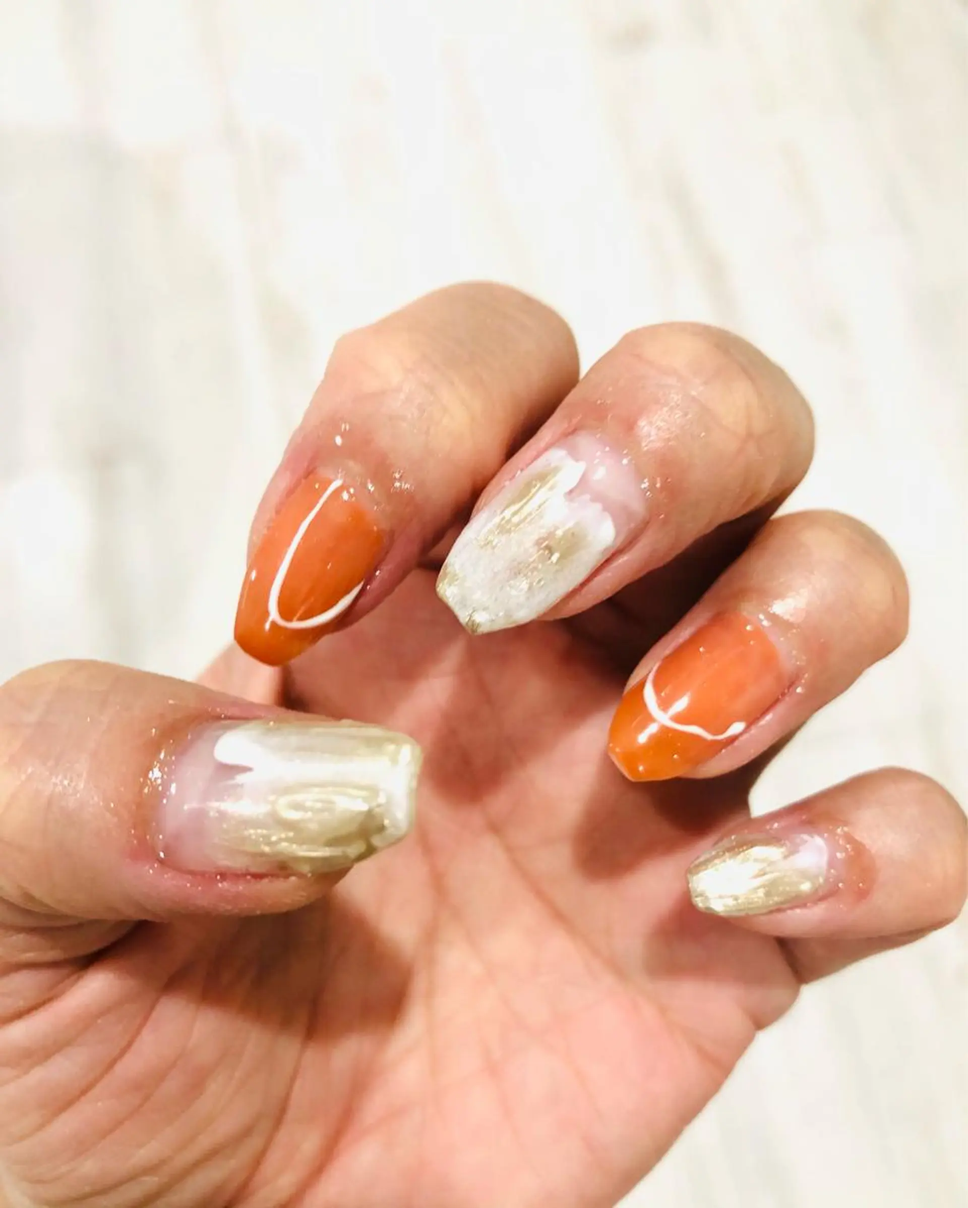 ネイル ニュアンスネイル H3 hitoのネイルデザイン