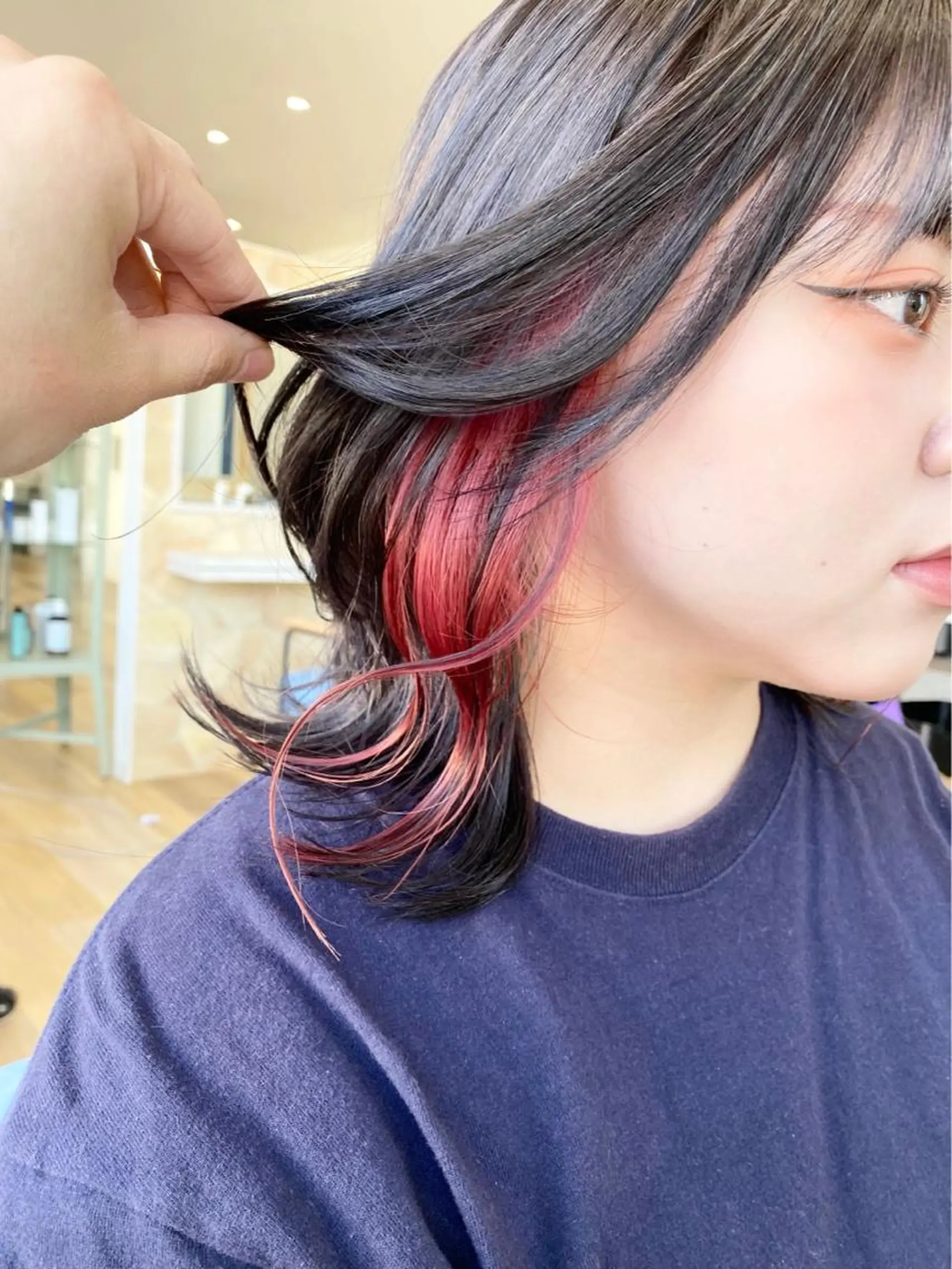 ショート ケアブリーチ 黒瀬有汰のヘアスタイル