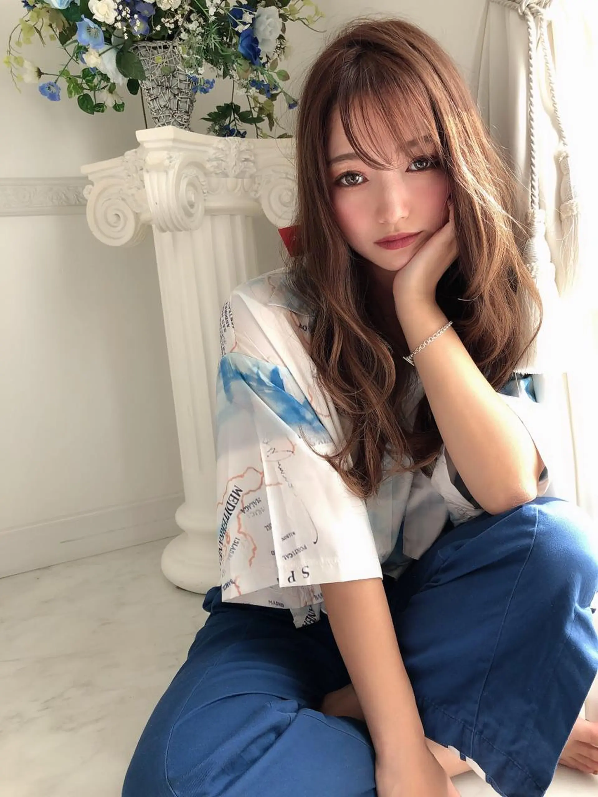 セミロング 似合わせカット 小顔カット 縮毛矯正・髪質改善 ❣️三浦正也のヘアスタイル