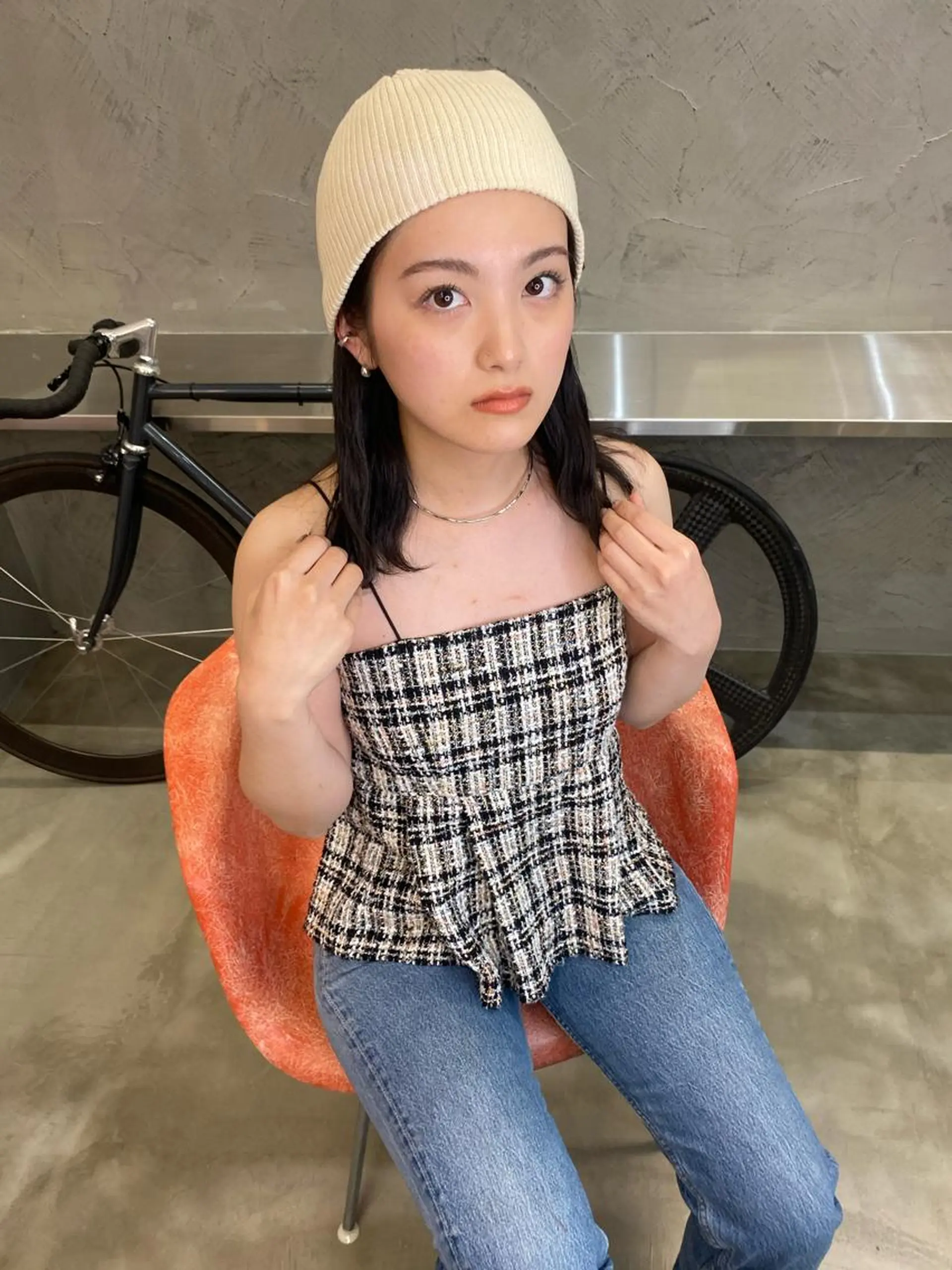 KIZUKI所属・yara reinのヘアスタイル