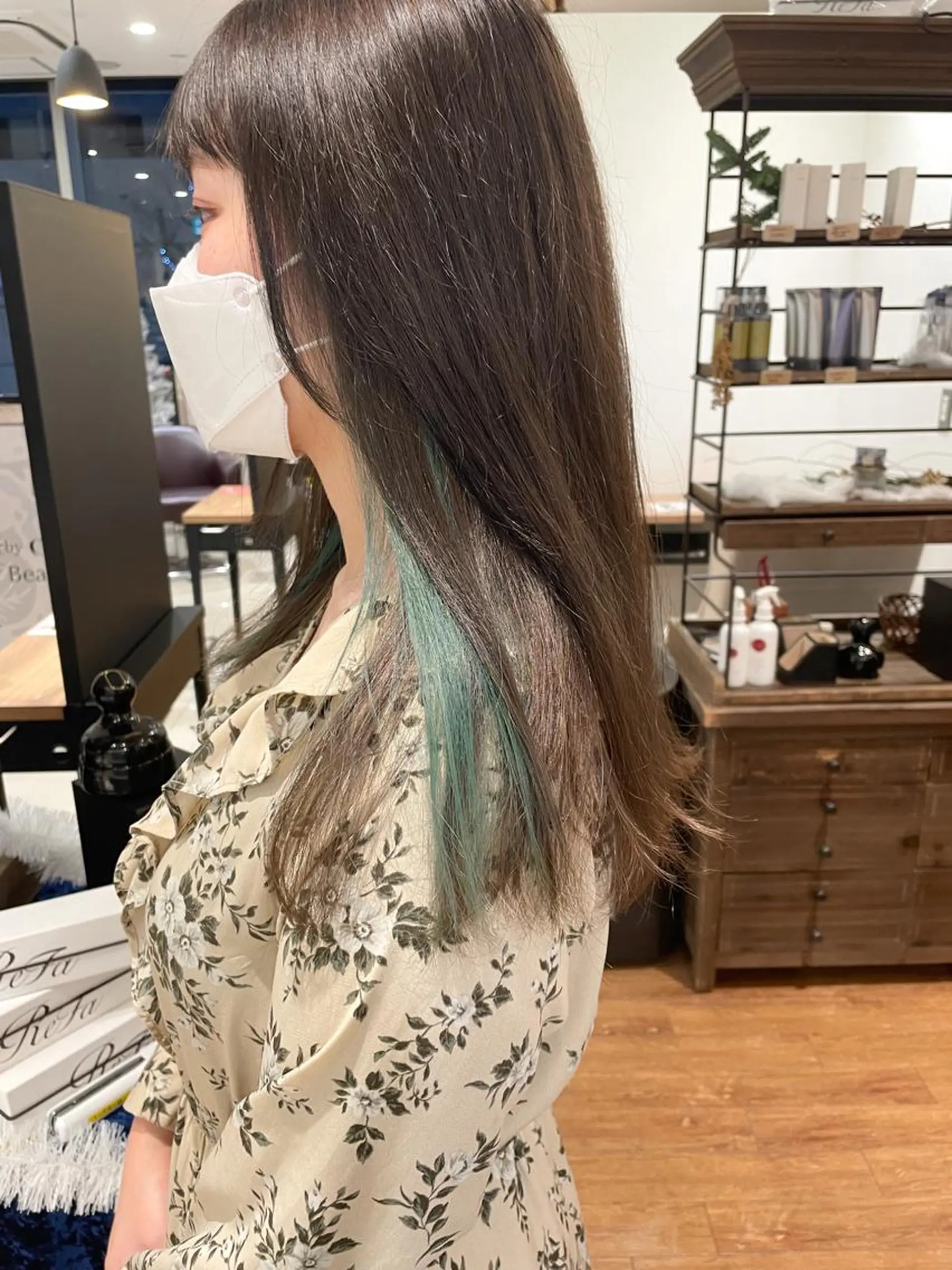 カラー イヤリングカラー ヘアカラー 髪質改善/ブリーチ 田代 龍我のヘアスタイル