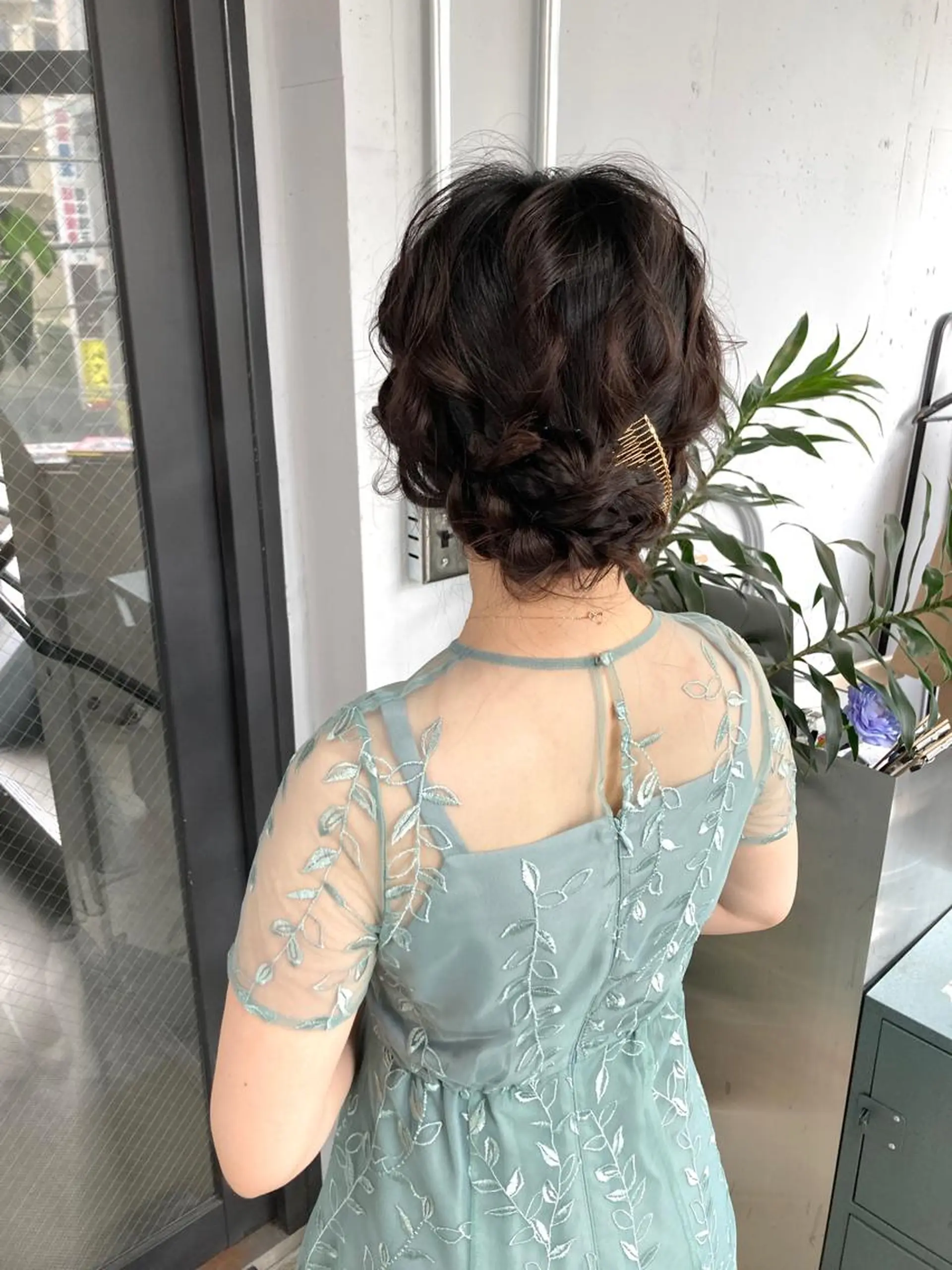 ミディアム ヘアセット 新井 広樹のヘアスタイル