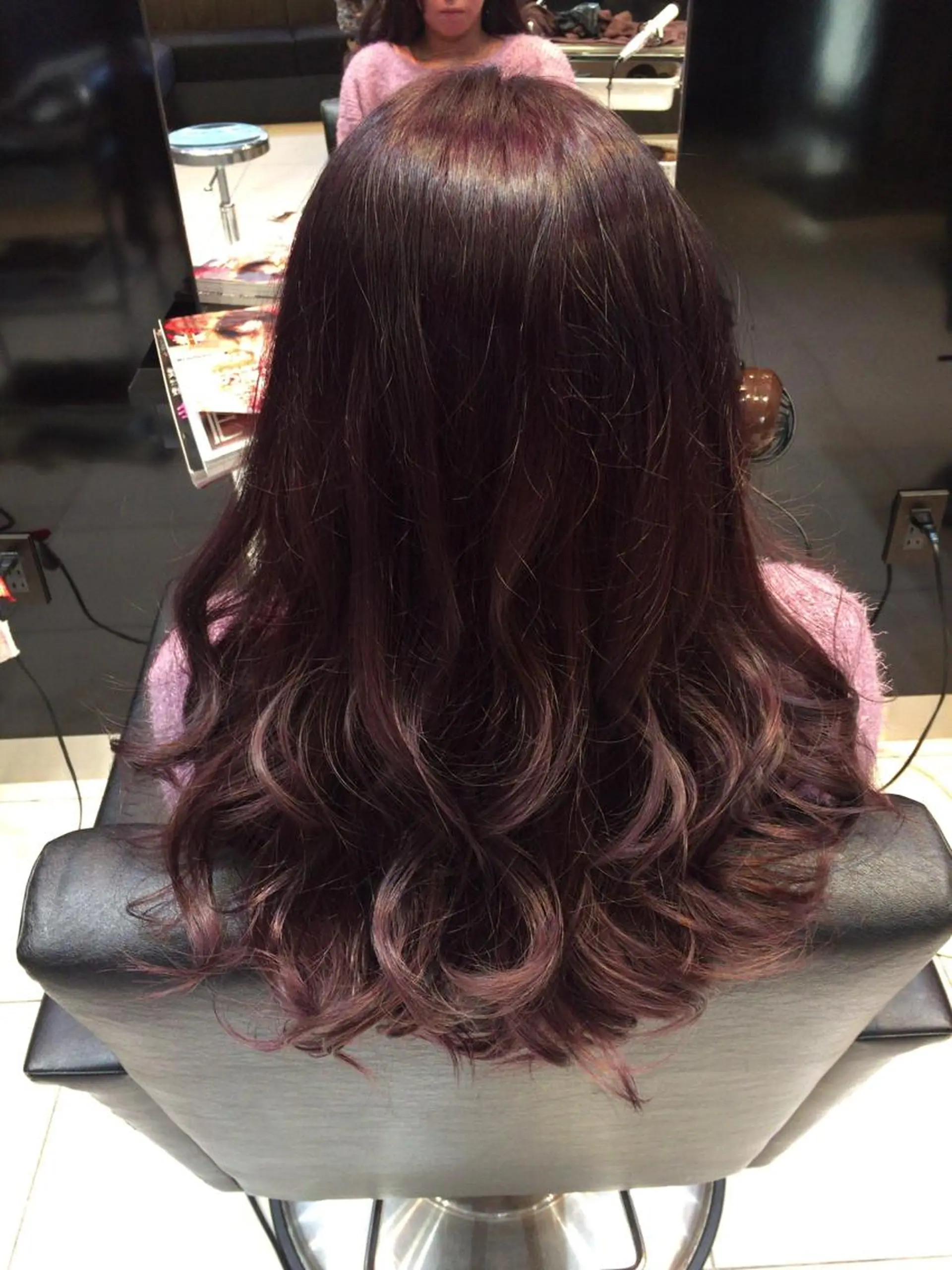 ロング カラー natsu fujinoのヘアスタイル