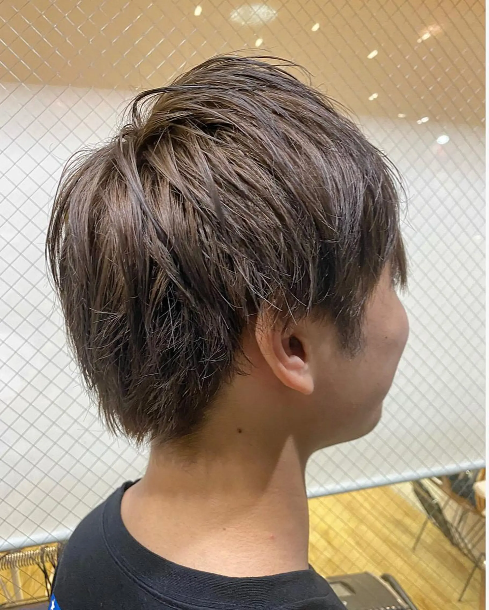 メンズ メンズブリーチ 🫧顔周りカット 🫧樫村優香のヘアスタイル