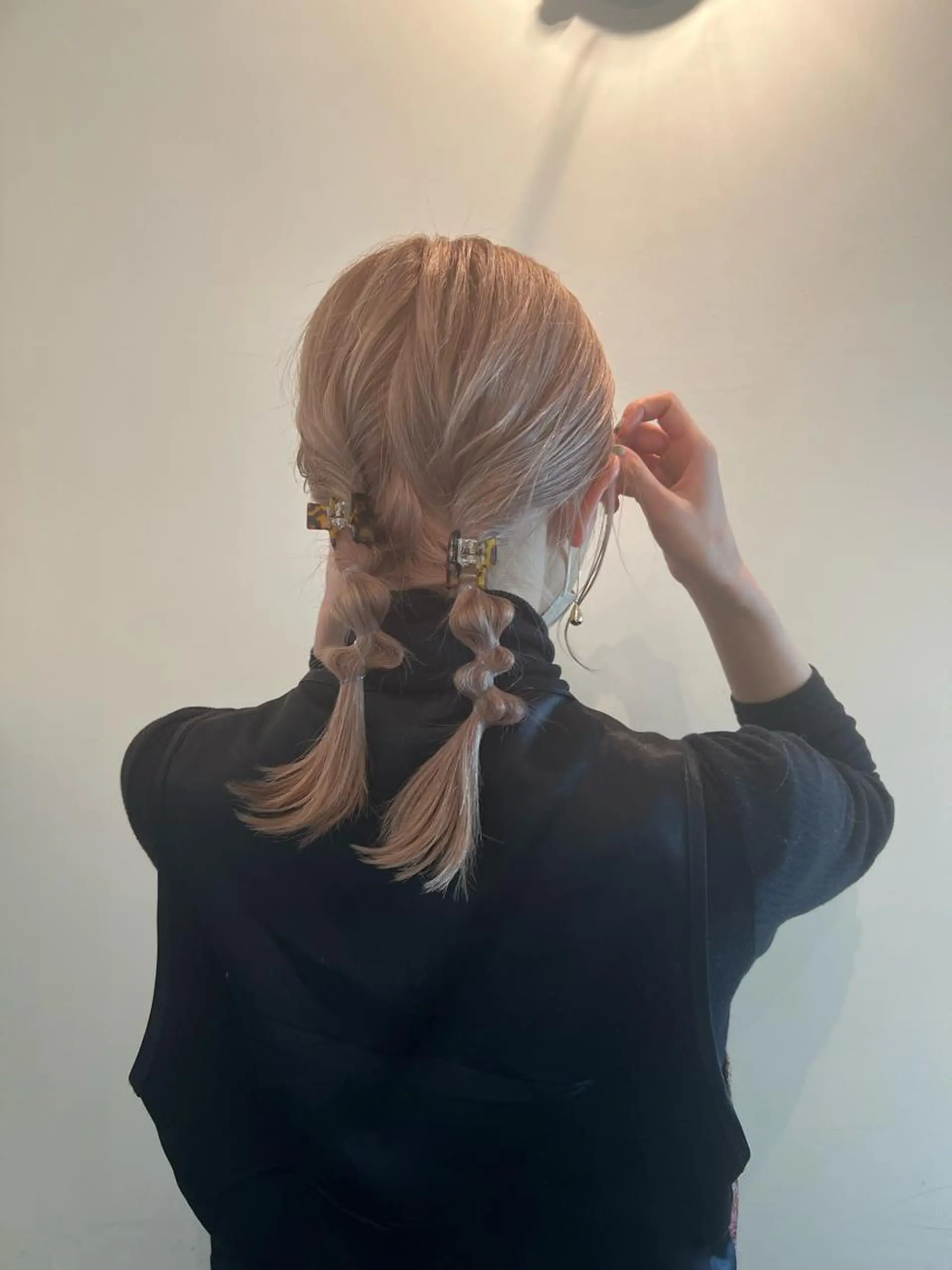 ロング カラー ヘアアレンジ ヘアカラー 清水愛果/似合わせ カット/透明感カラーのヘアスタイル