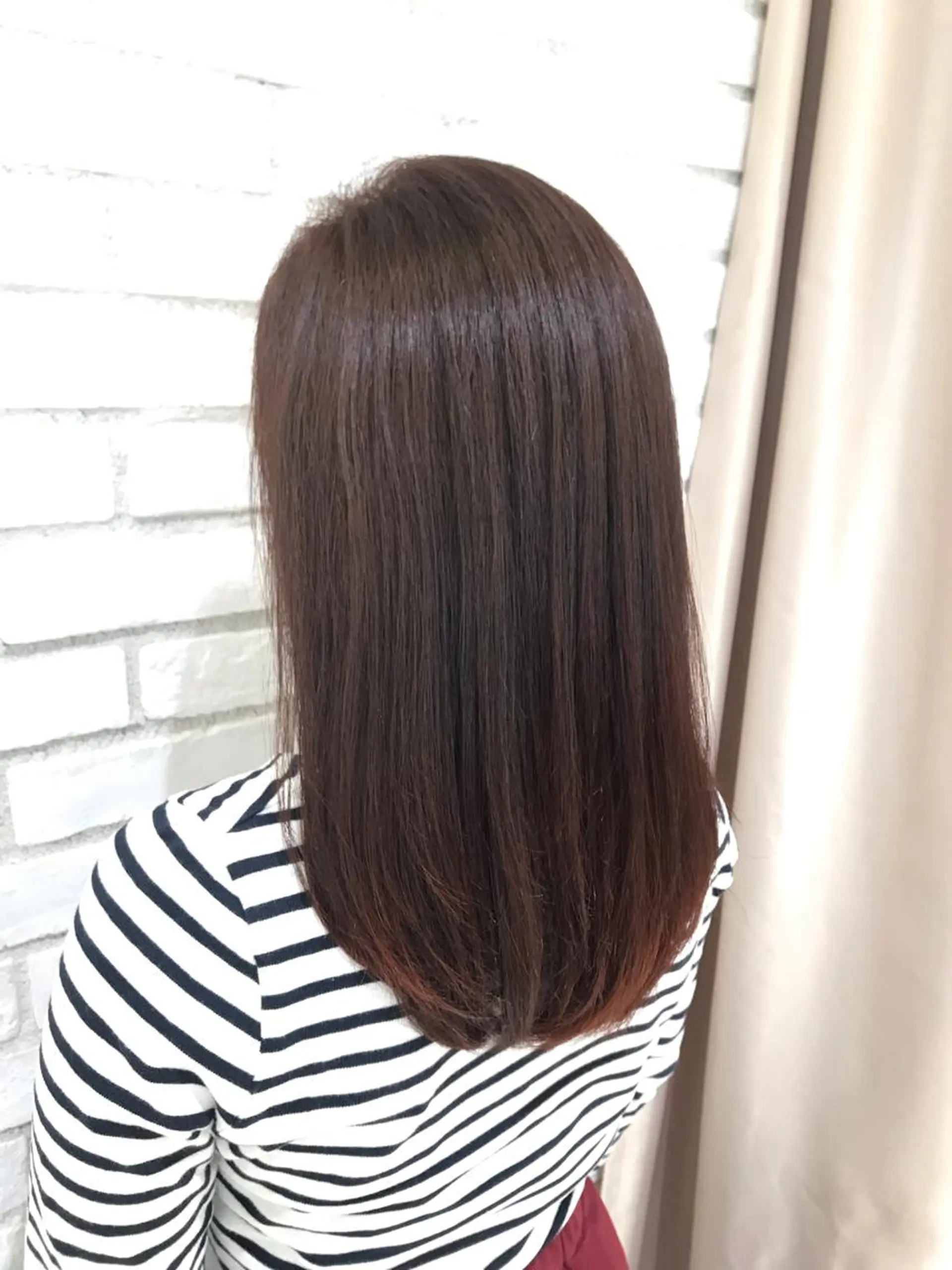 カラー 髪質改善 米良 志織のヘアスタイル