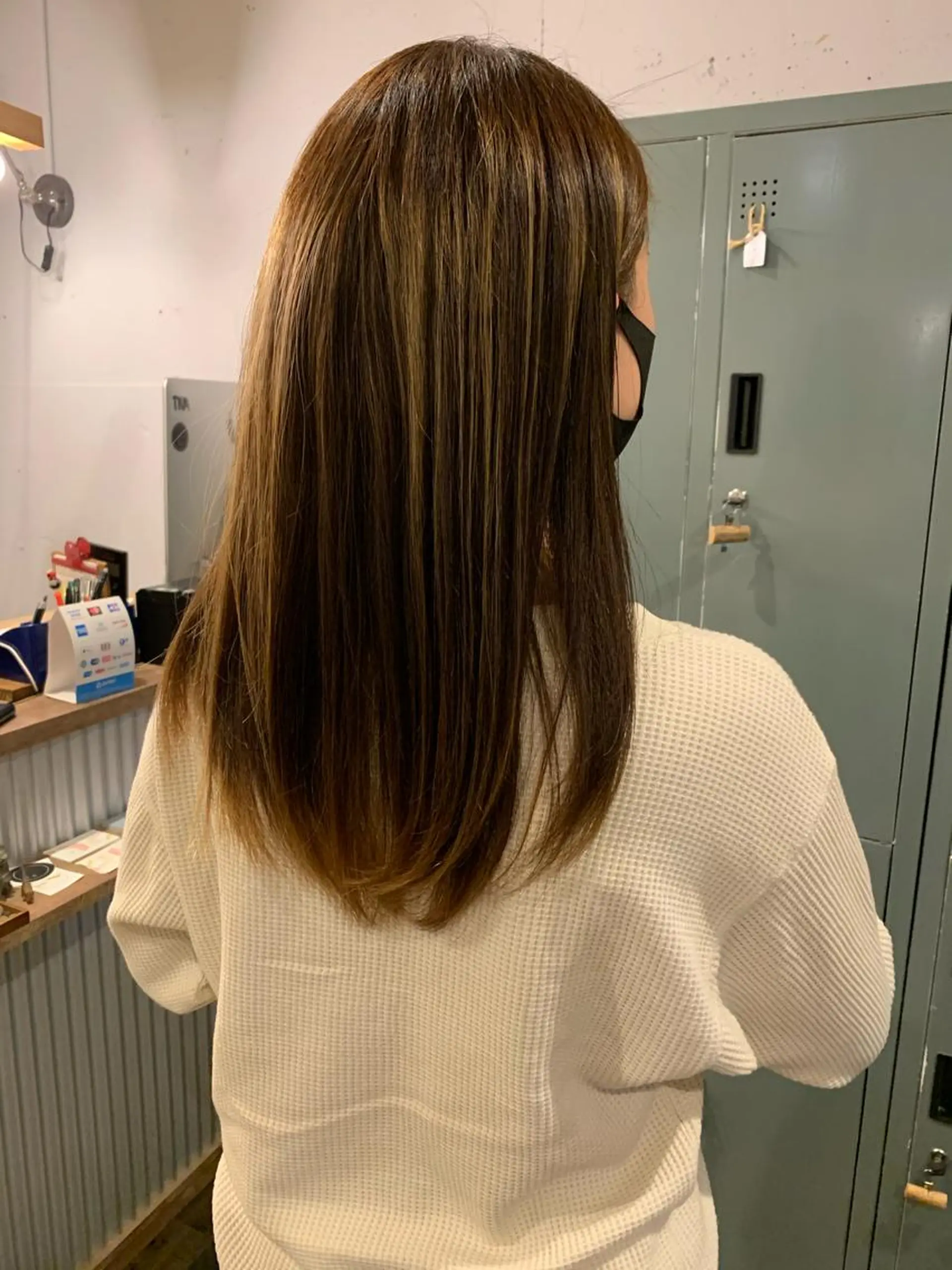 ロング 笠原 敦司のヘアスタイル