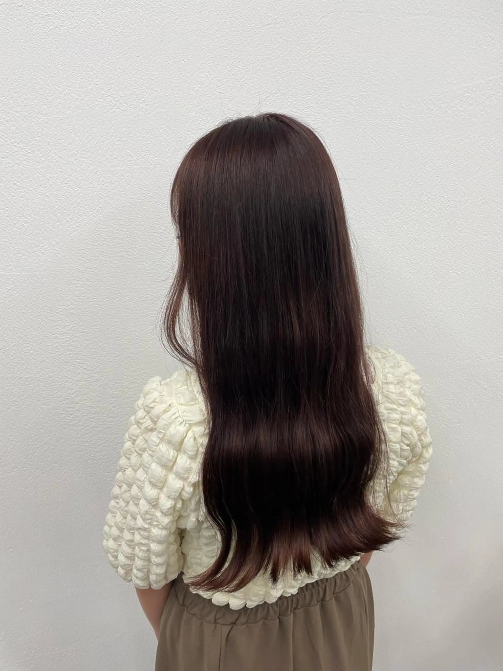 ロング カラー ブラウンカラー ピンクカラー ピンクブラウン ハイトーンカラー🩵 指名多数💗横山聖奈のヘアスタイル