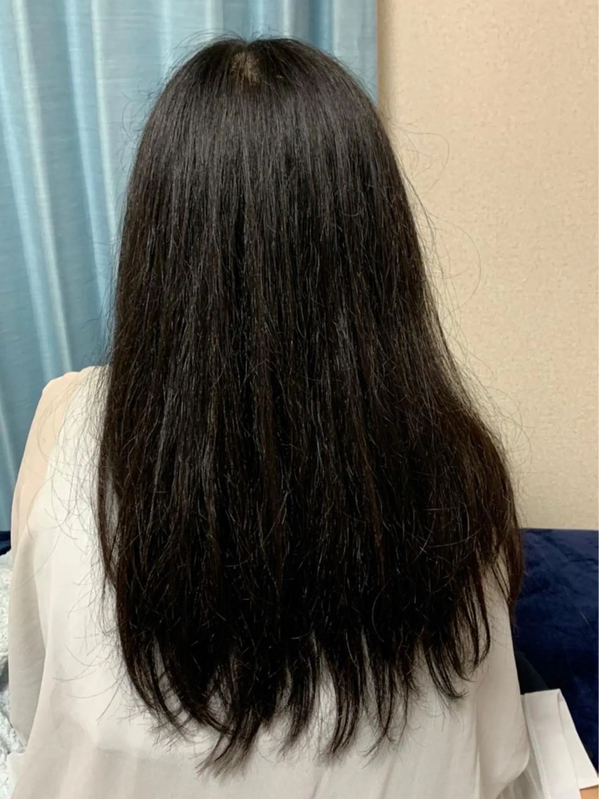 ロング 福田 秀好のヘアスタイル