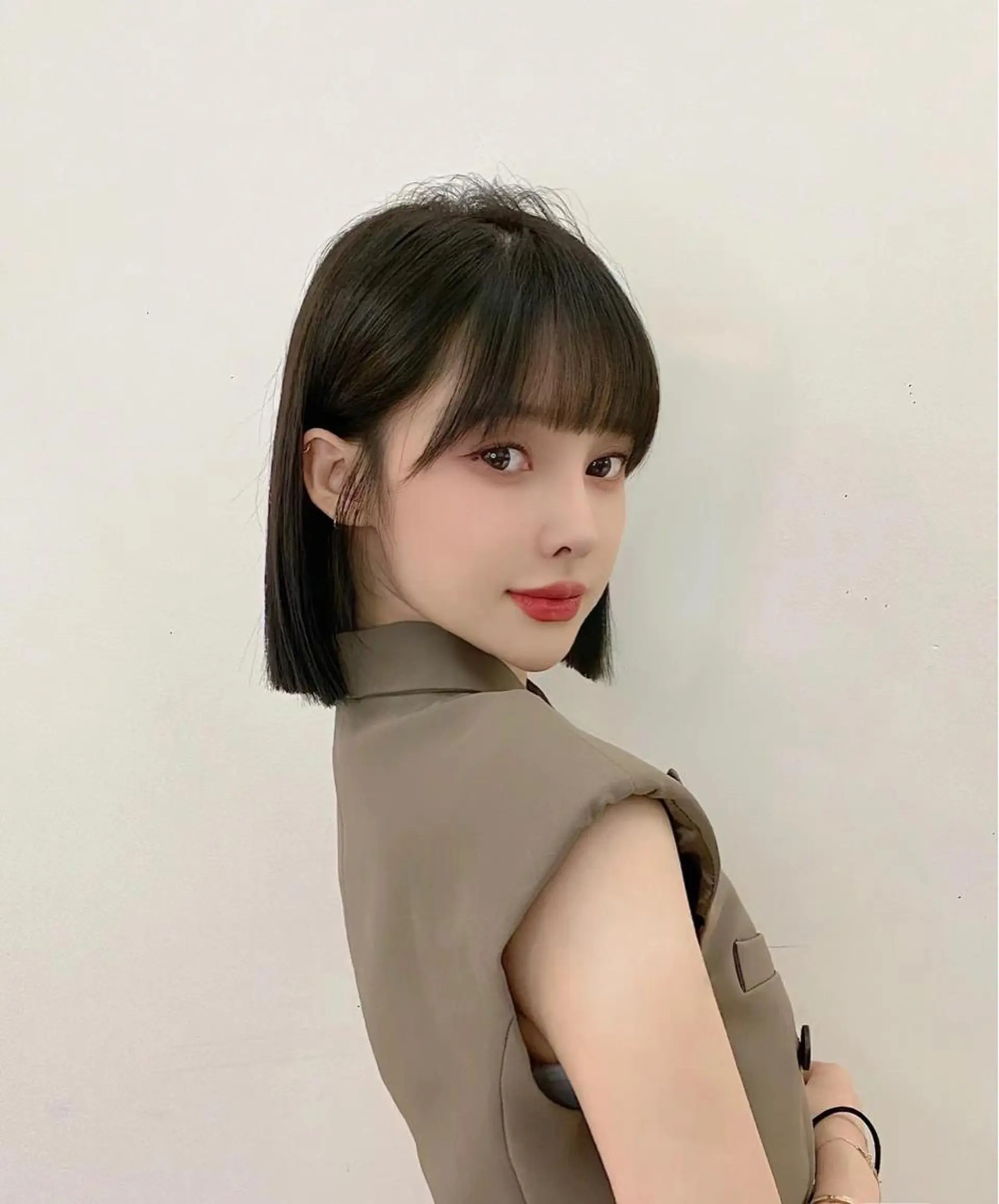 ミディアム カラー 笠原 健人のヘアスタイル