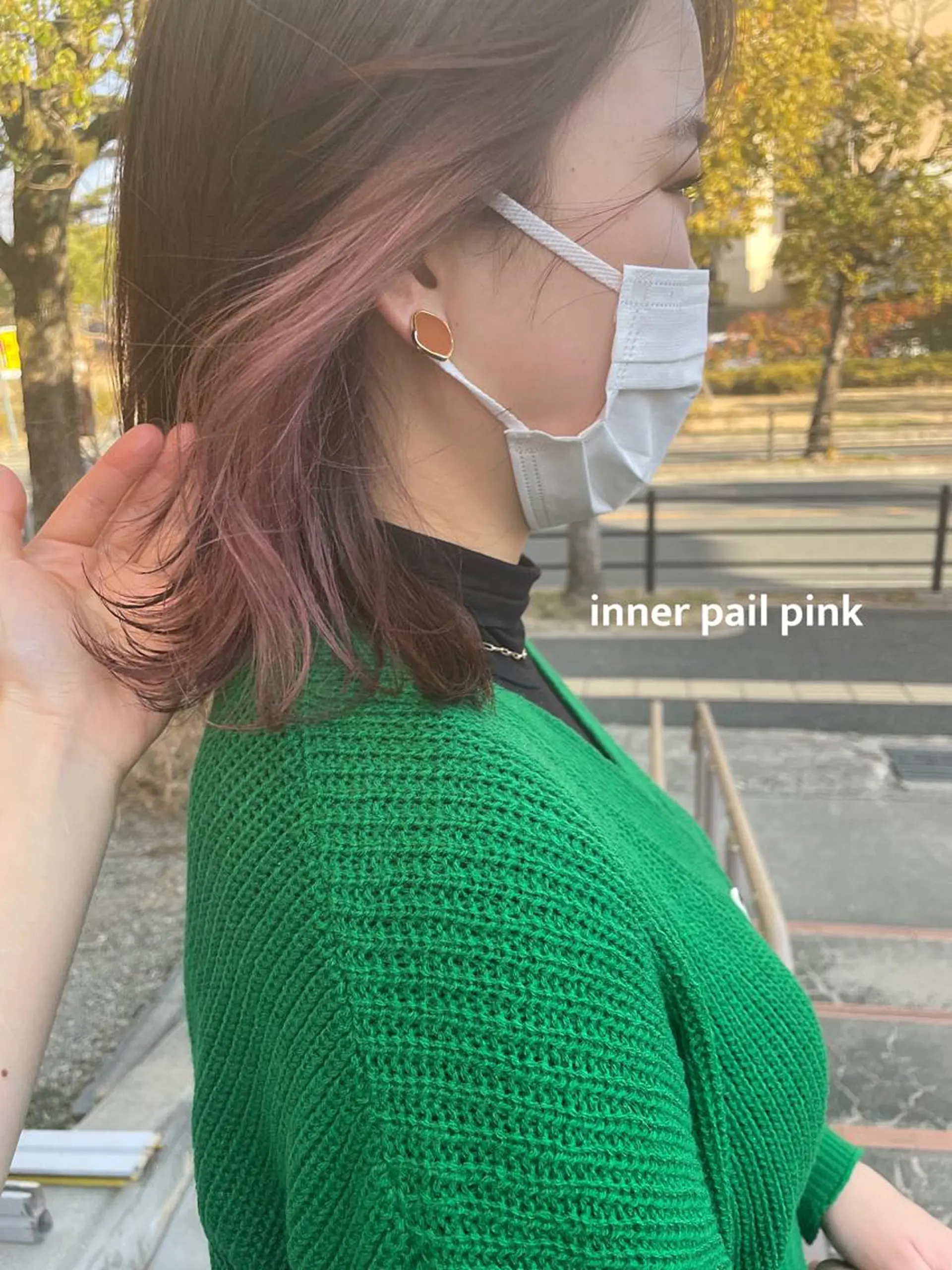 セミロング カラー パーマ メンズ メンズブリーチ ブリーチ cipre miyabiのヘアスタイル