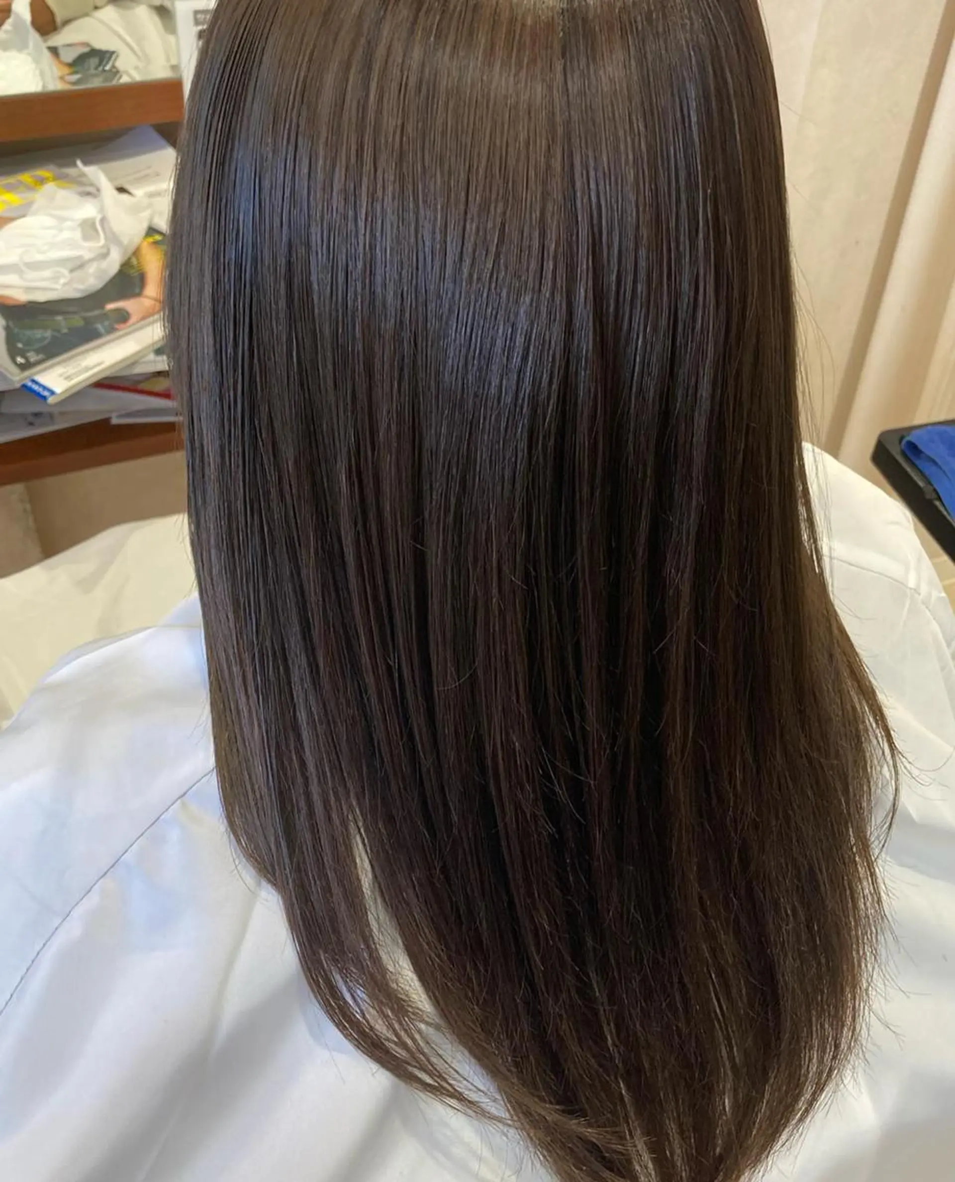 カラー ブリーチ 透明感カラー イルミナカラー 髪質改善/透明感 カラー/内藤有須加のヘアスタイル